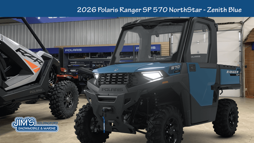 2026 Polaris Ranger® Crew SP 570 NorthStar Edition - Zenith Blue - Photo 4