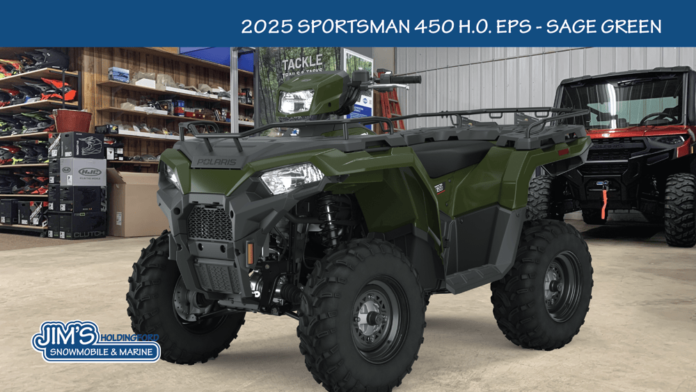 2025 Polaris Sportsman® 450 H.O. EPS - SAGE GREEN