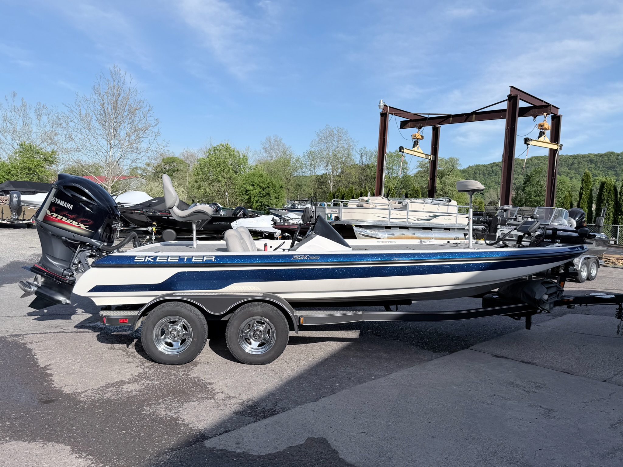 20メタニウム LEFT 6.2 Used 2012 Skeeter ZX 20, 17815 Bloomsburg - Boat Trader
