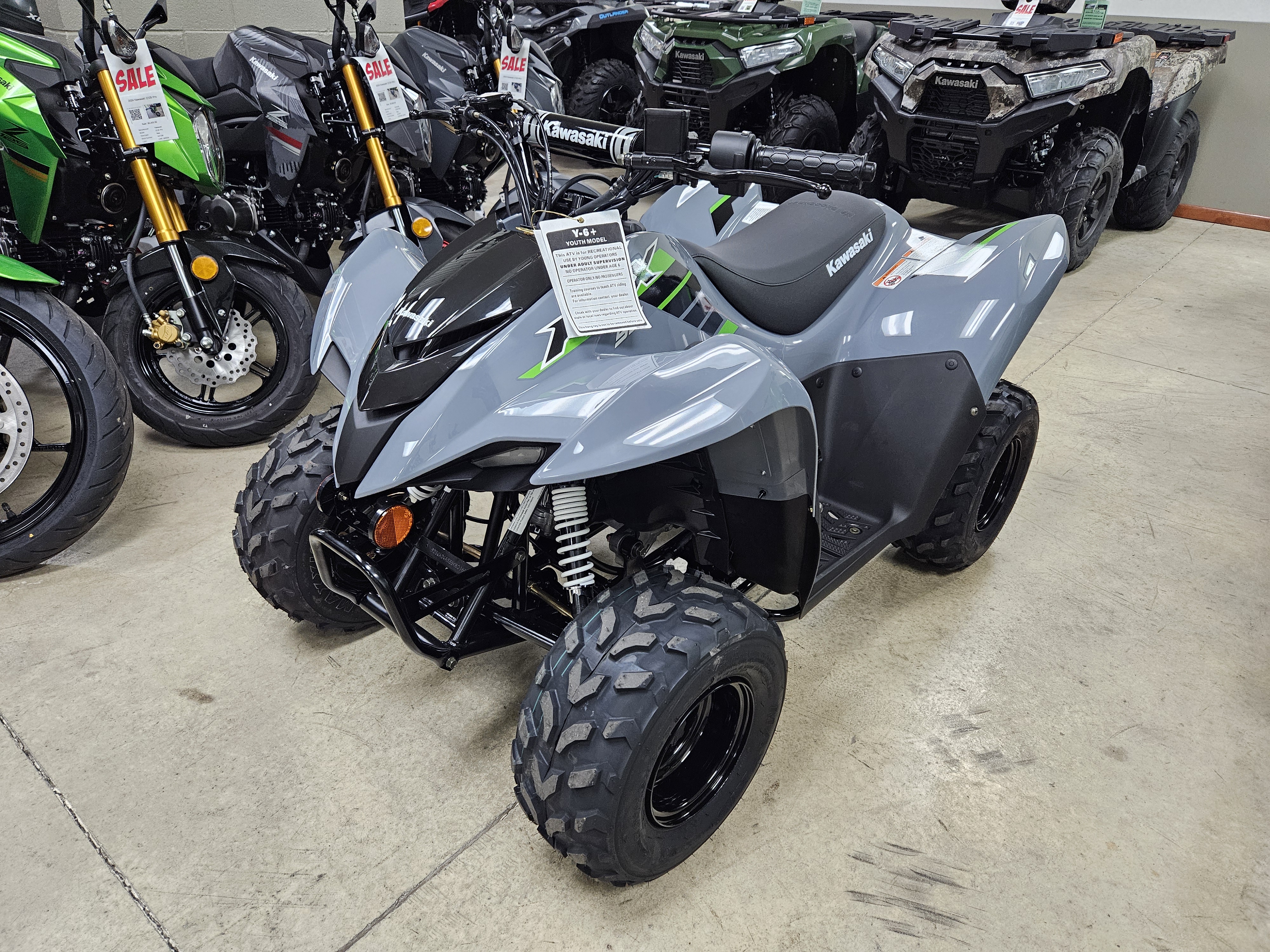 2025 Kawasaki KFX 50 - Photo 7