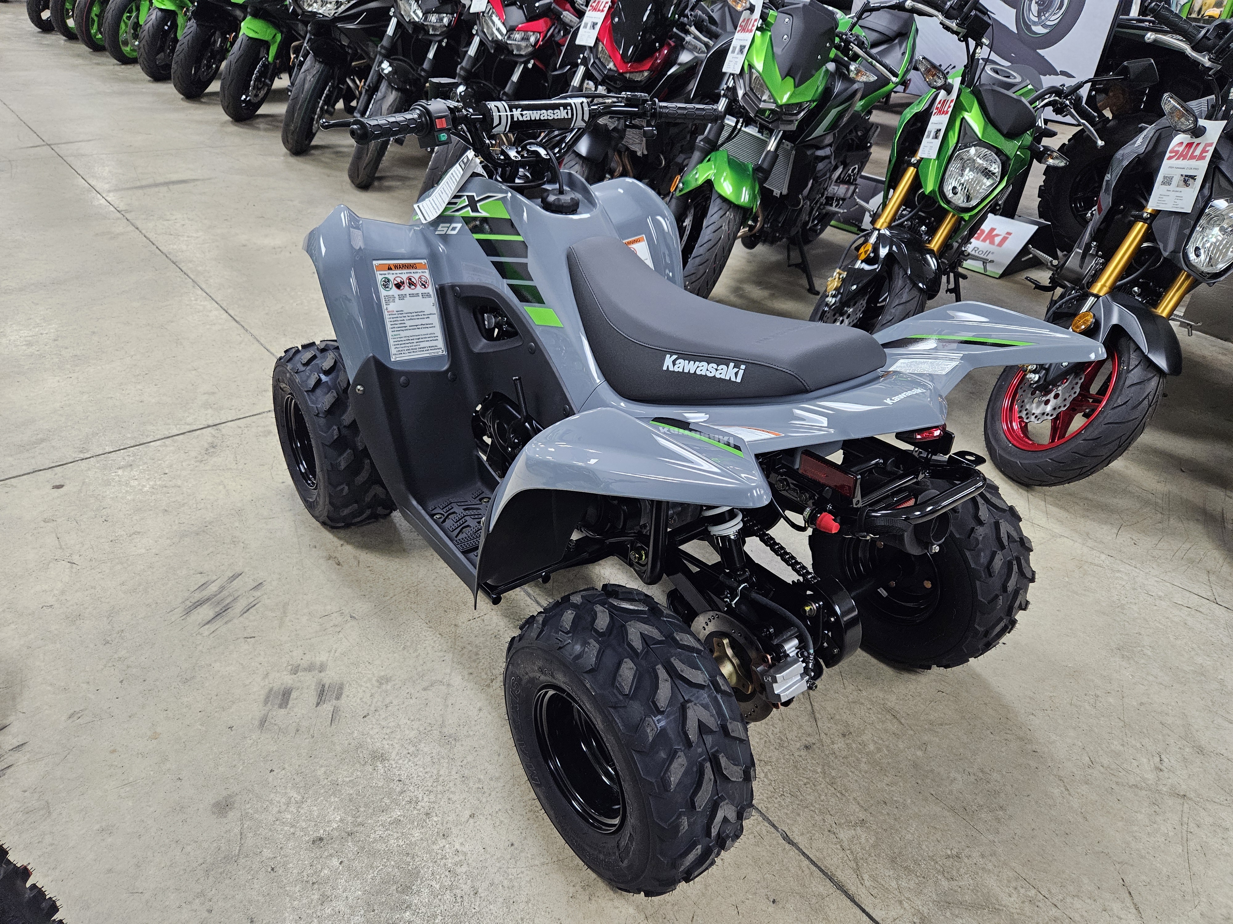 2025 Kawasaki KFX 50 - Photo 5