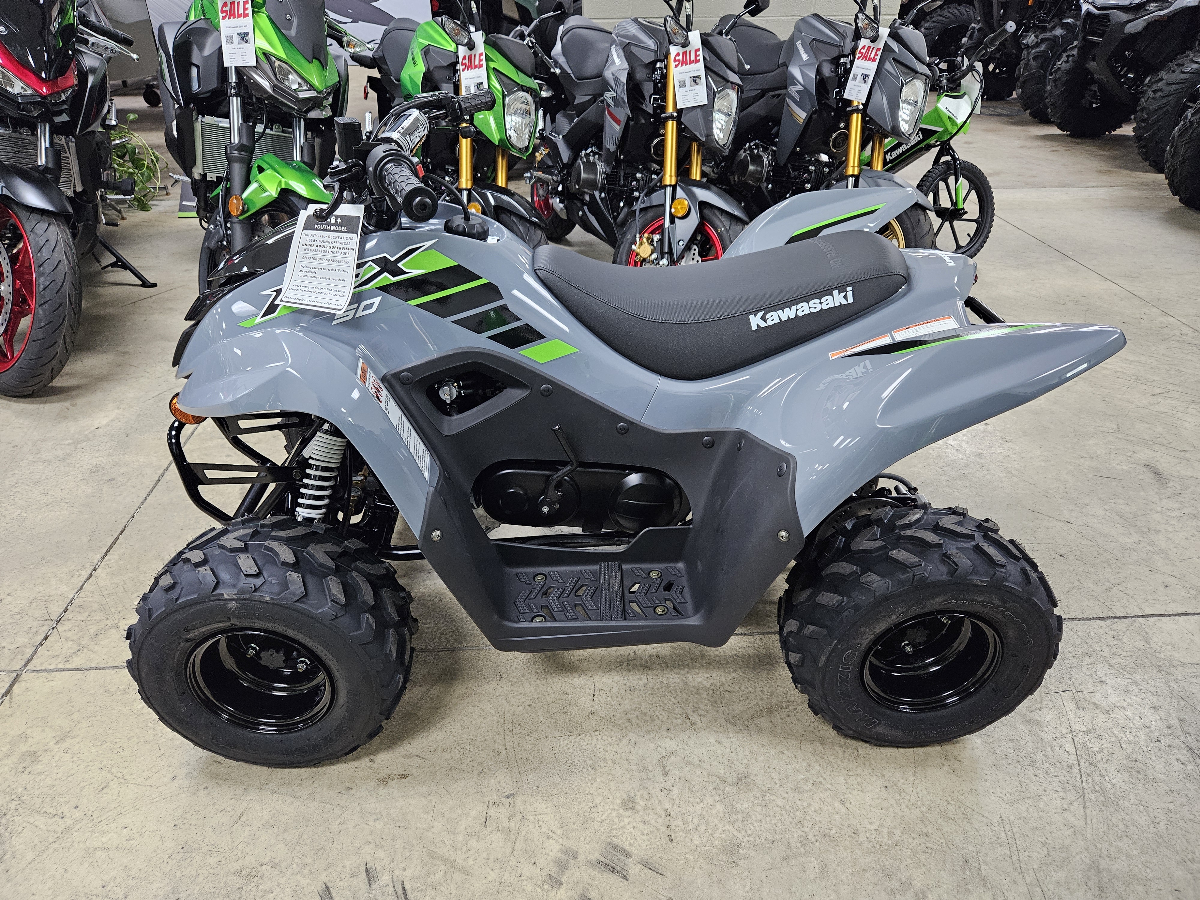 2025 Kawasaki KFX 50 - Photo 6