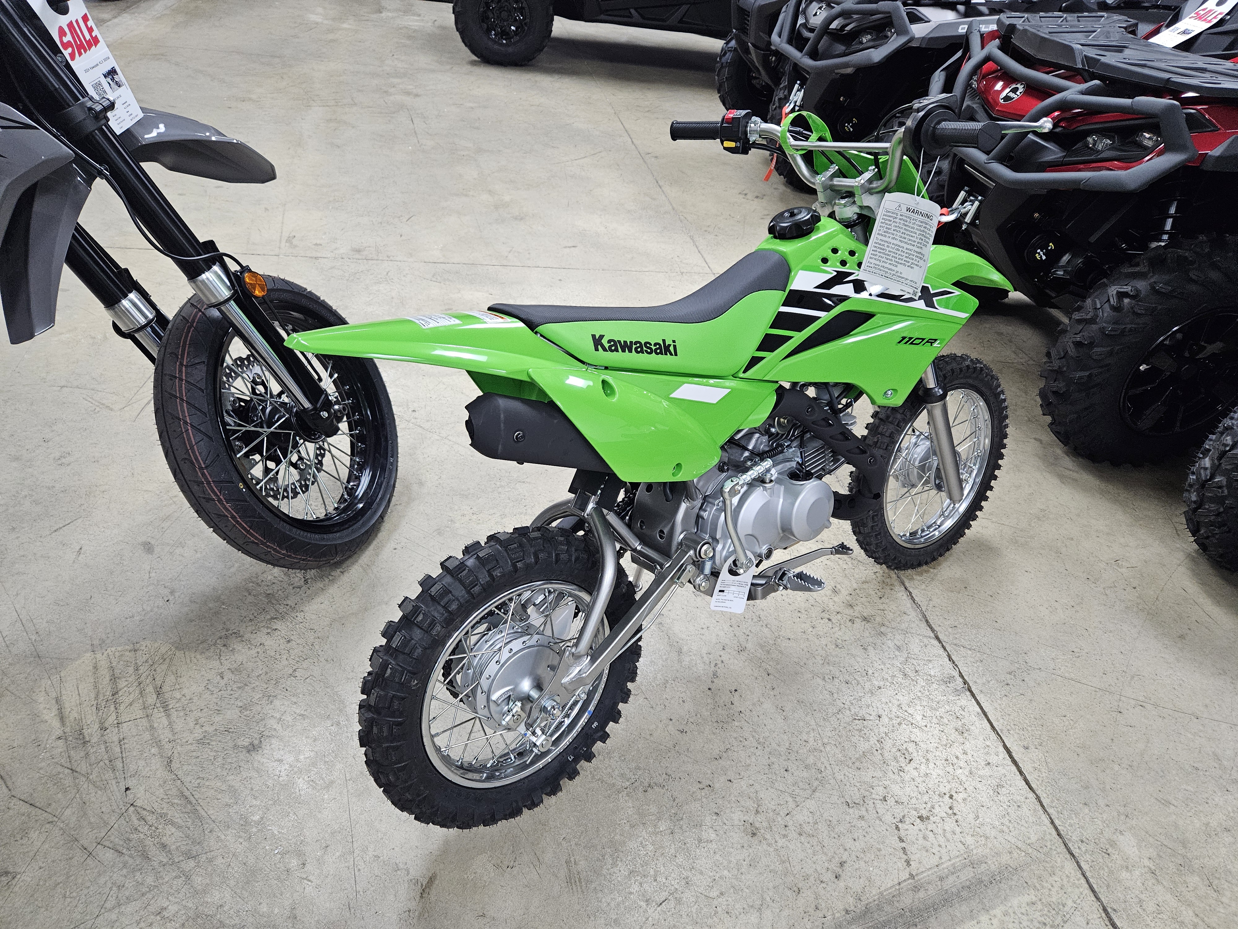 2025 Kawasaki KLX 110R L - Photo 3