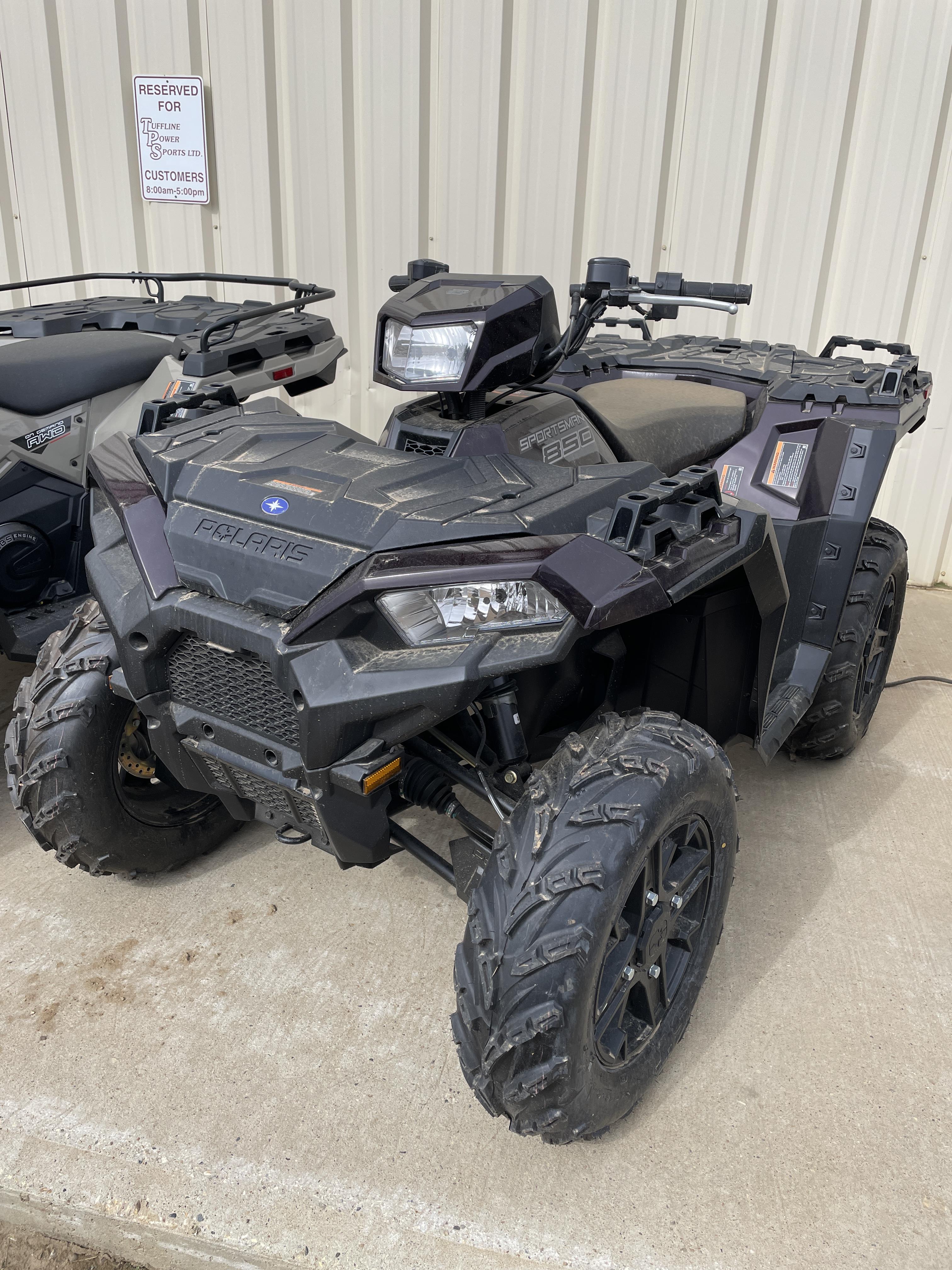 2024 Polaris SPORTSMAN 850 PREMIUM - CRIMSON METALLIC