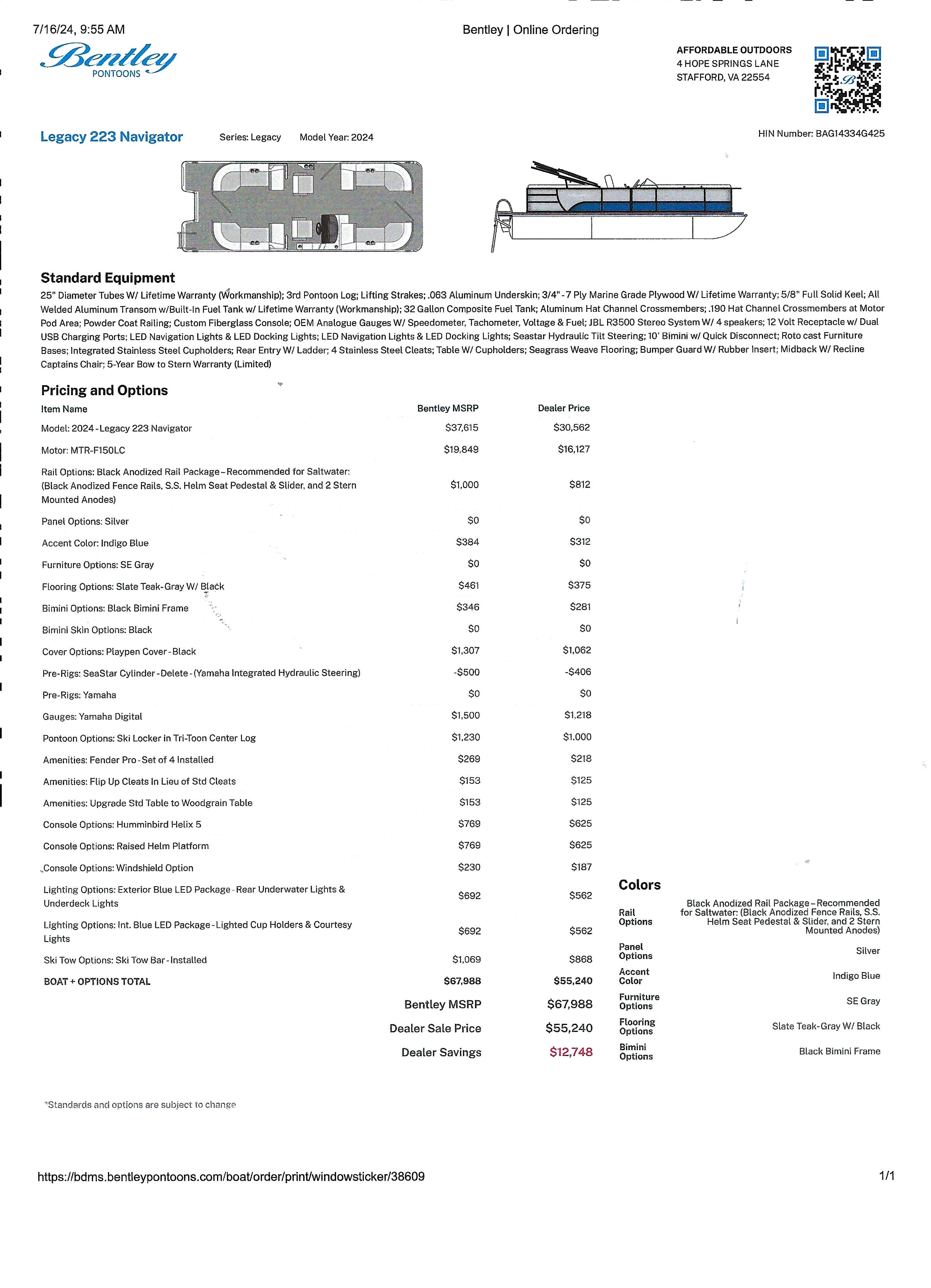Boats For Sale Stafford County, VA Boat Dealership