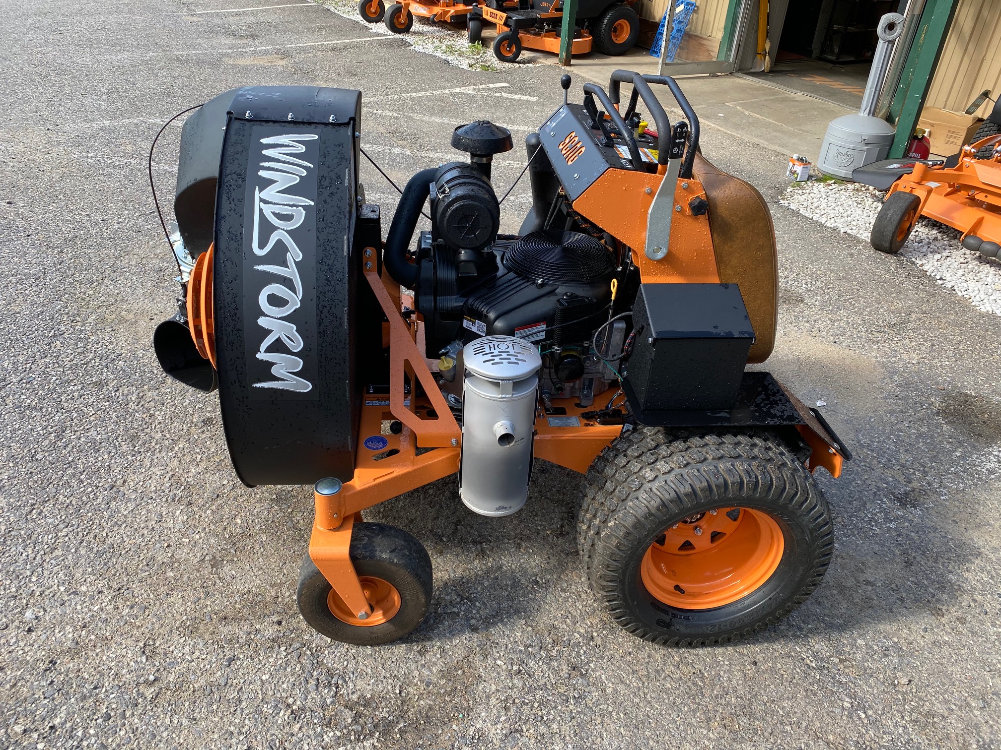 2020 Scag Windstorm ZeroTurn Ride on Blower WS2337BVEFI for sale