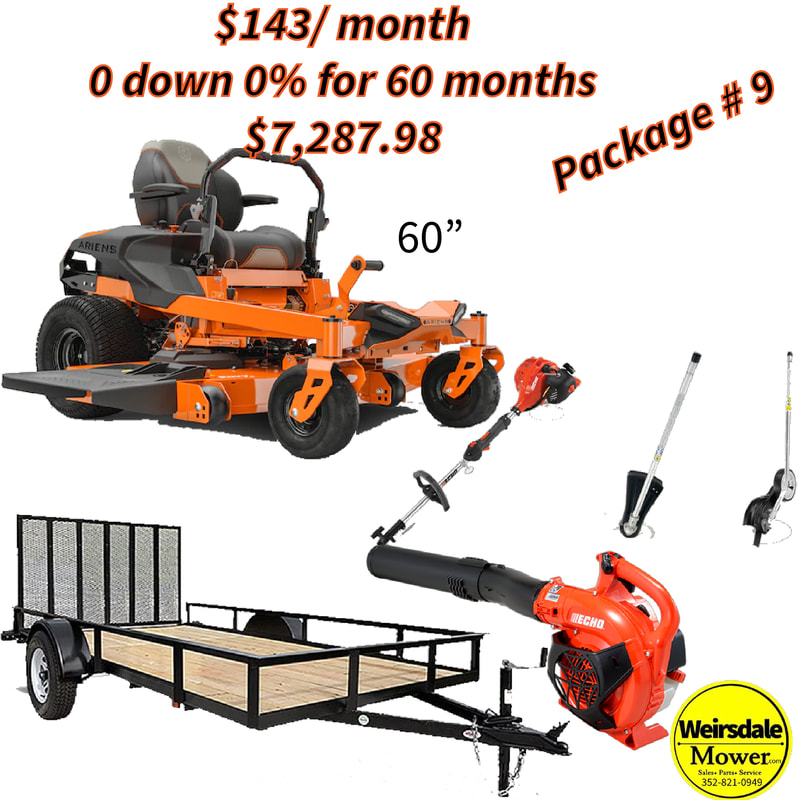 Zero turn trailer best sale package deals near me