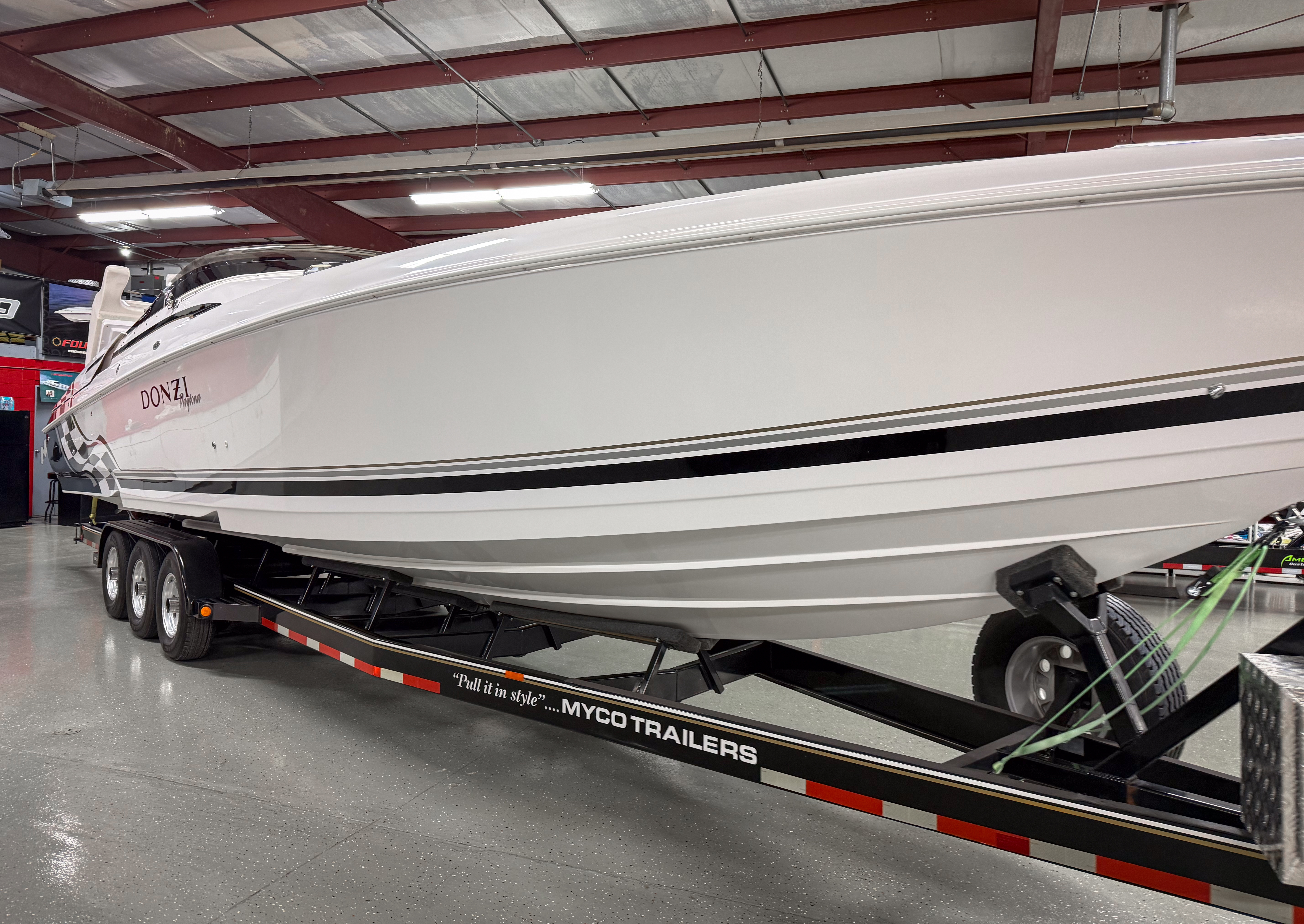 2002 Donzi Marine 38 ZX Daytona for Sale | American Custom Marine
