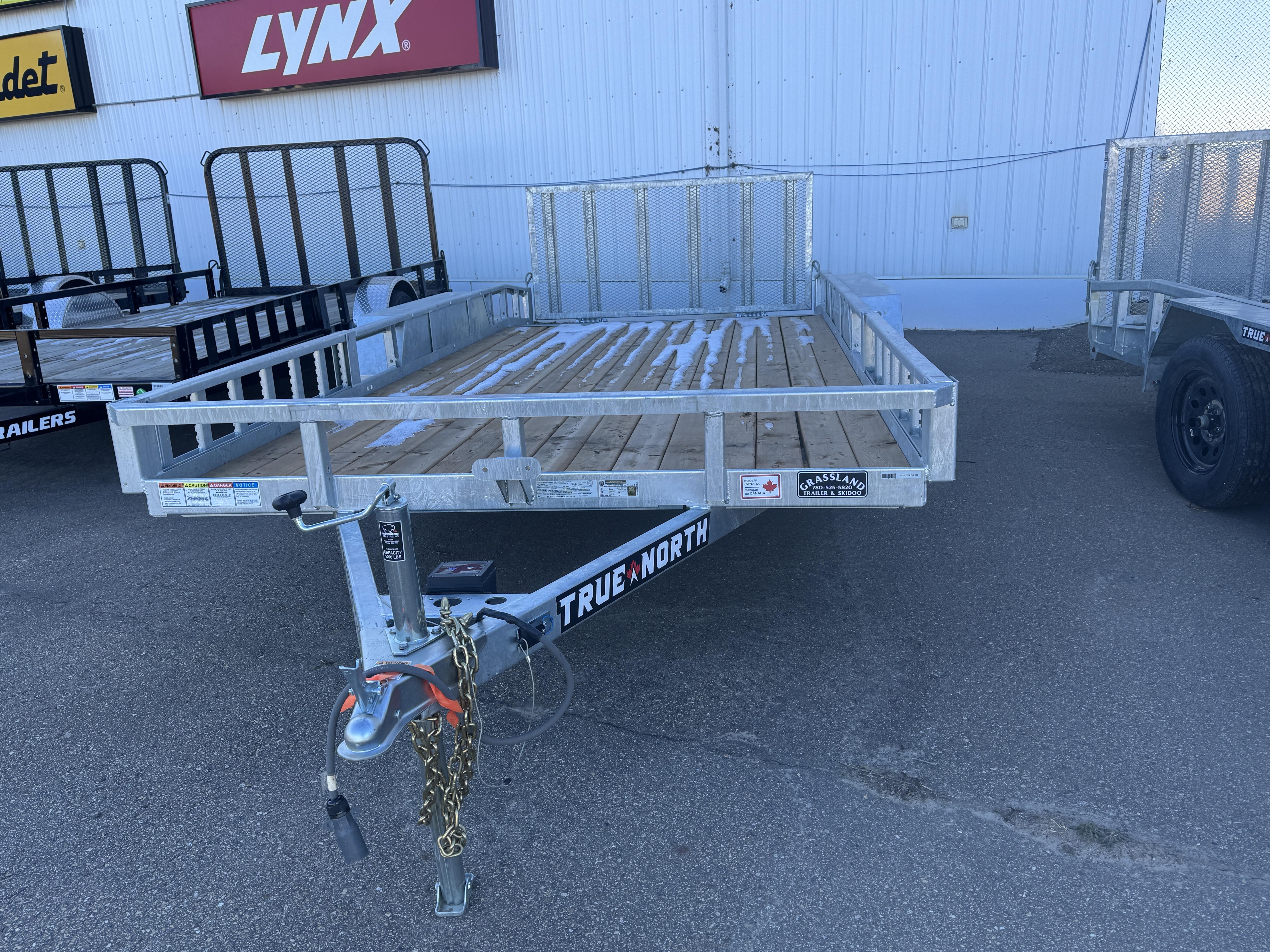 2025 TRUE NORTH Galvanized 83" X 16' Tandem Axle Trailer TNUL21632ESYGA - Photo 2