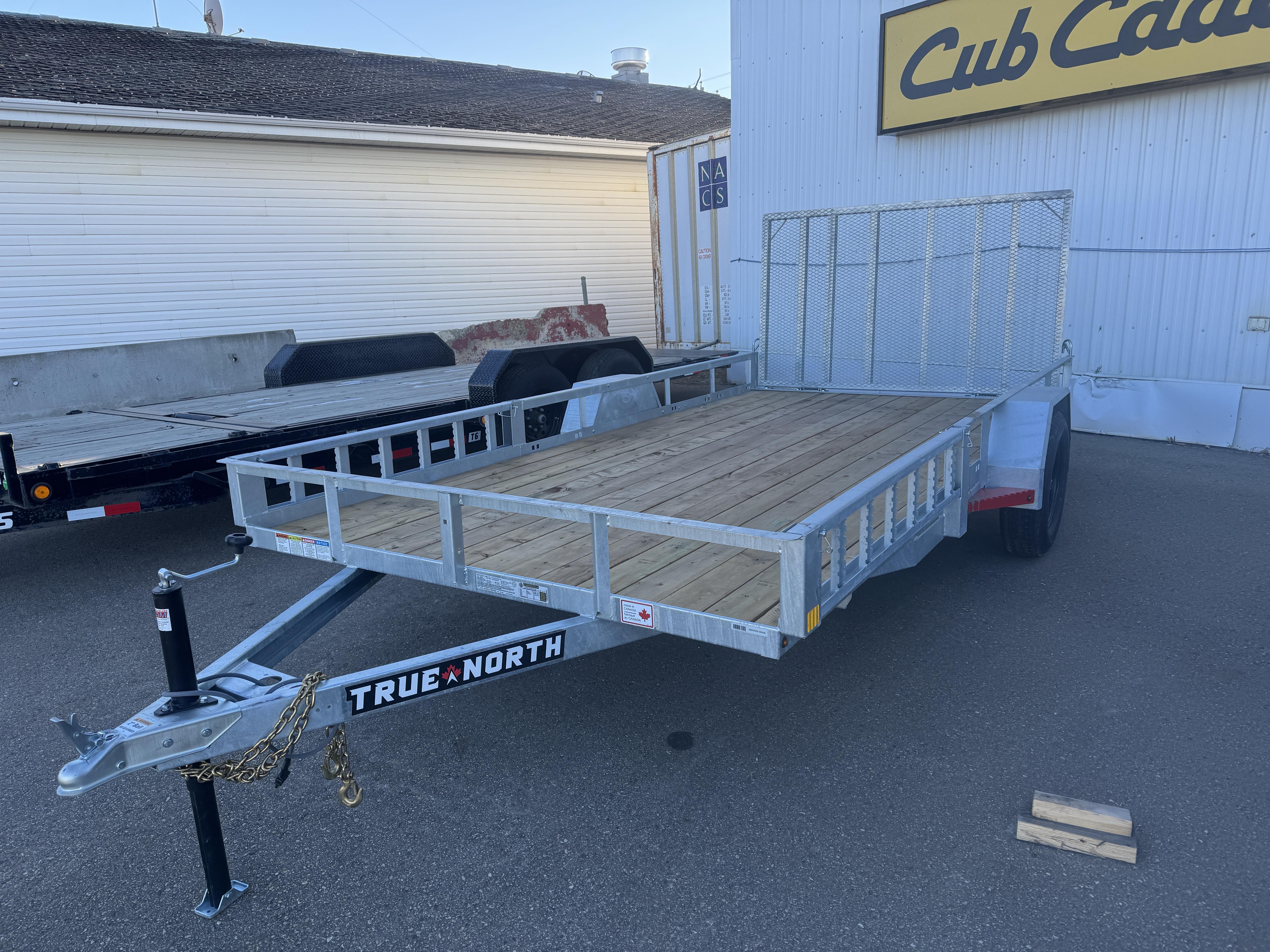 2025 TRUE NORTH TNU821431 - 83" X 14' Galvanized Trailer