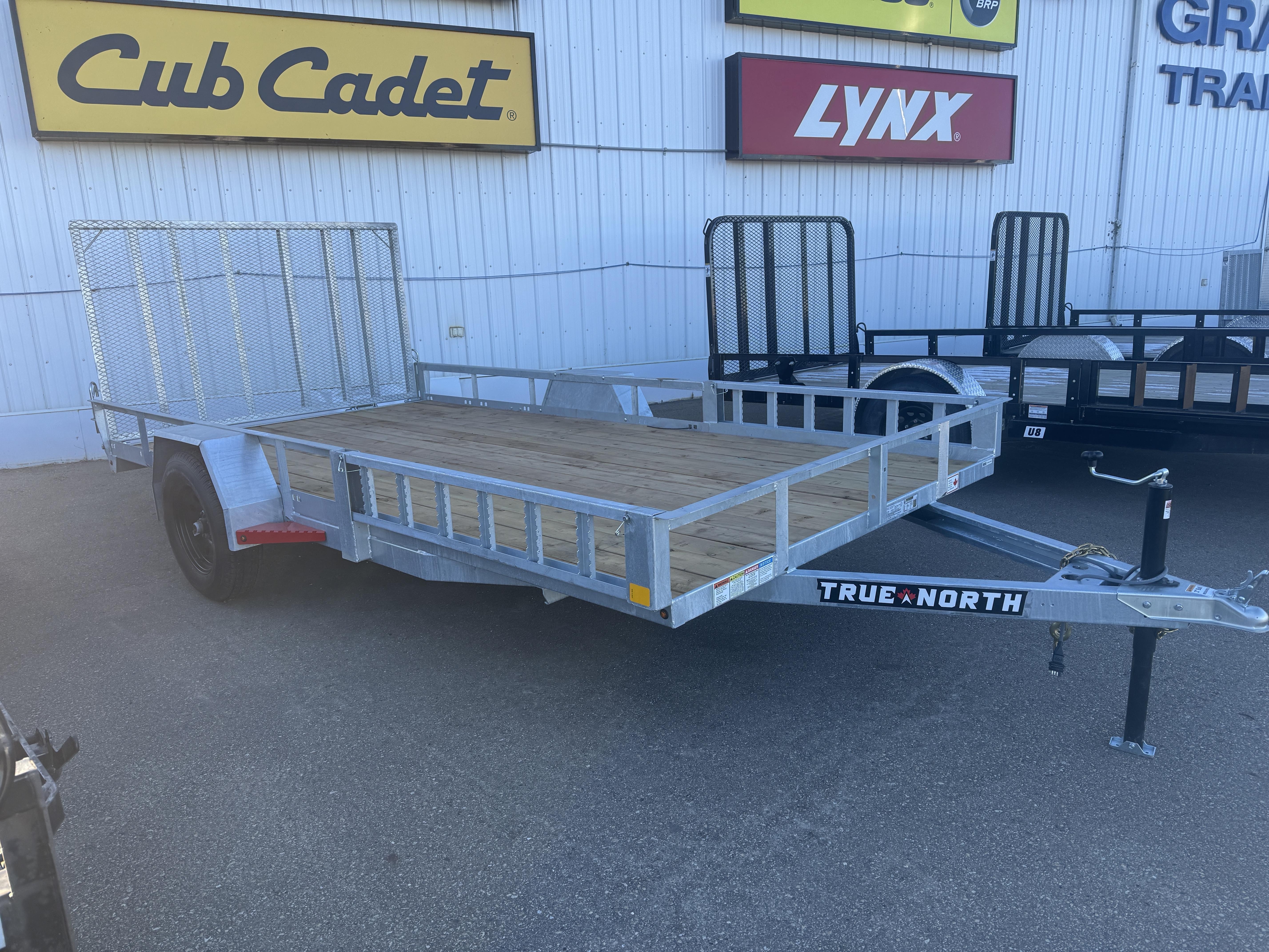 2025 TRUE NORTH TNU821431 - 83" X 14' Galvanized Trailer - Photo 3
