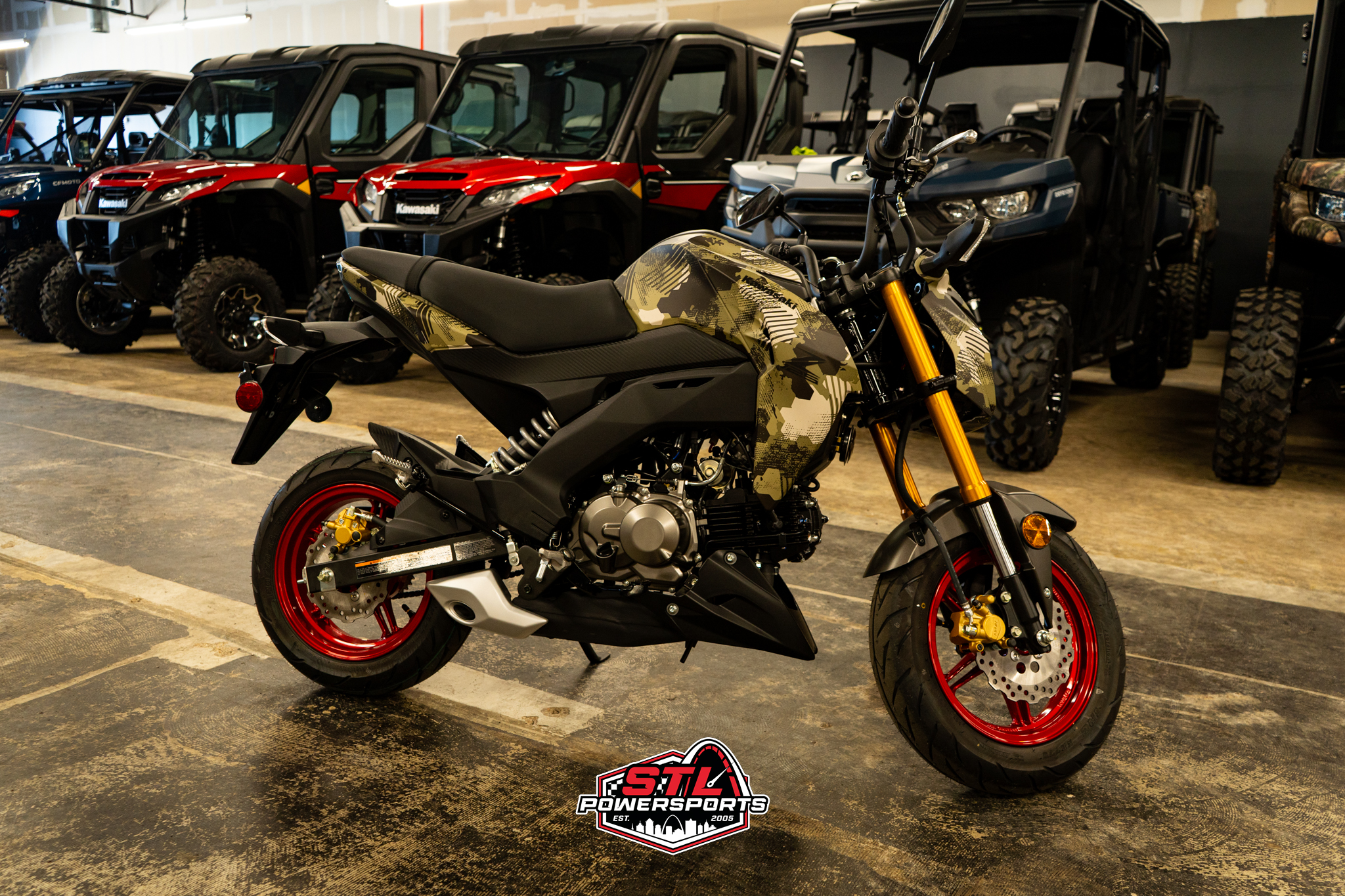 2025 Kawasaki Z125 PRO - Photo 5