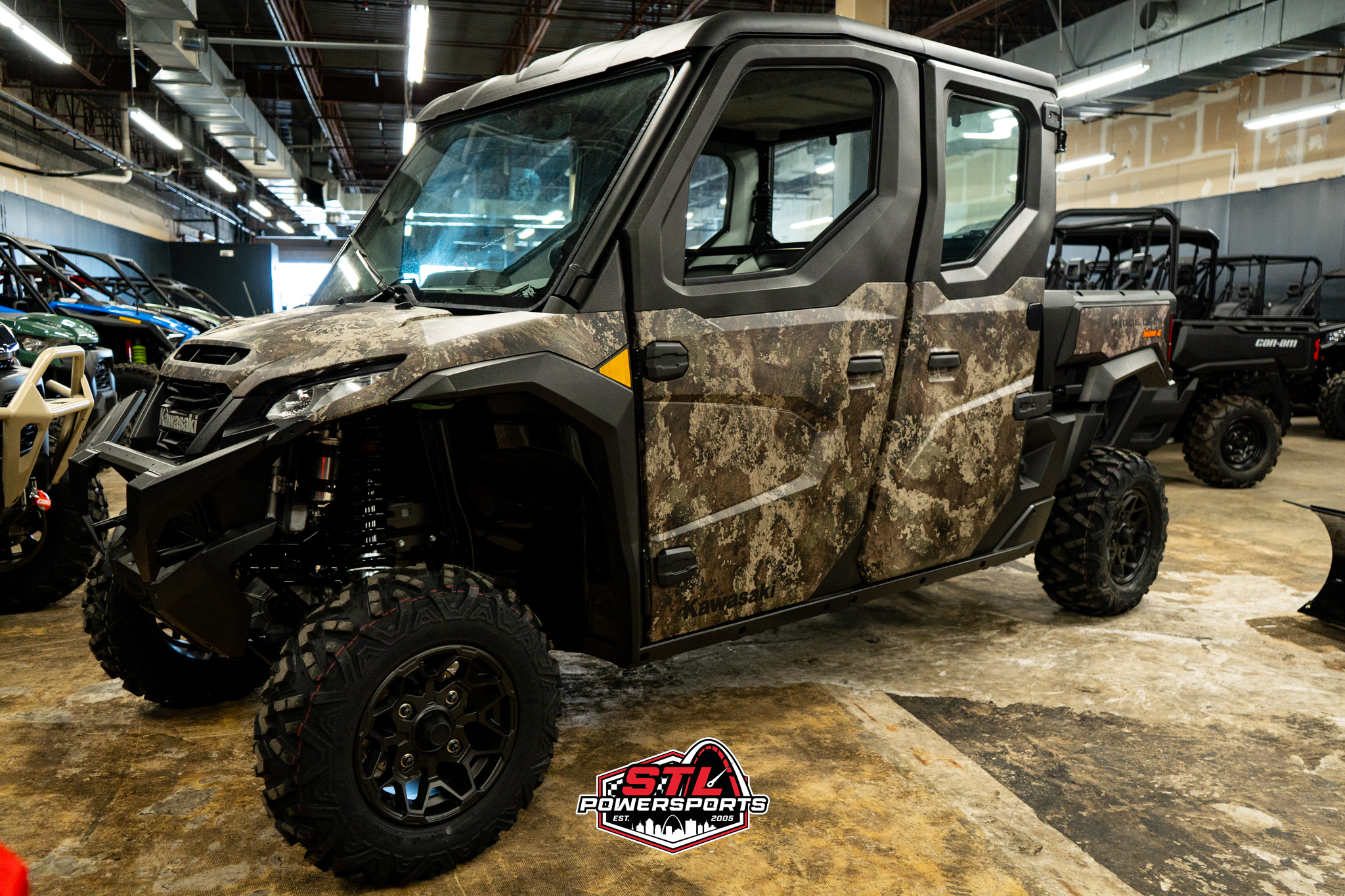2025 Kawasaki RIDGE® Crew HVAC Camo