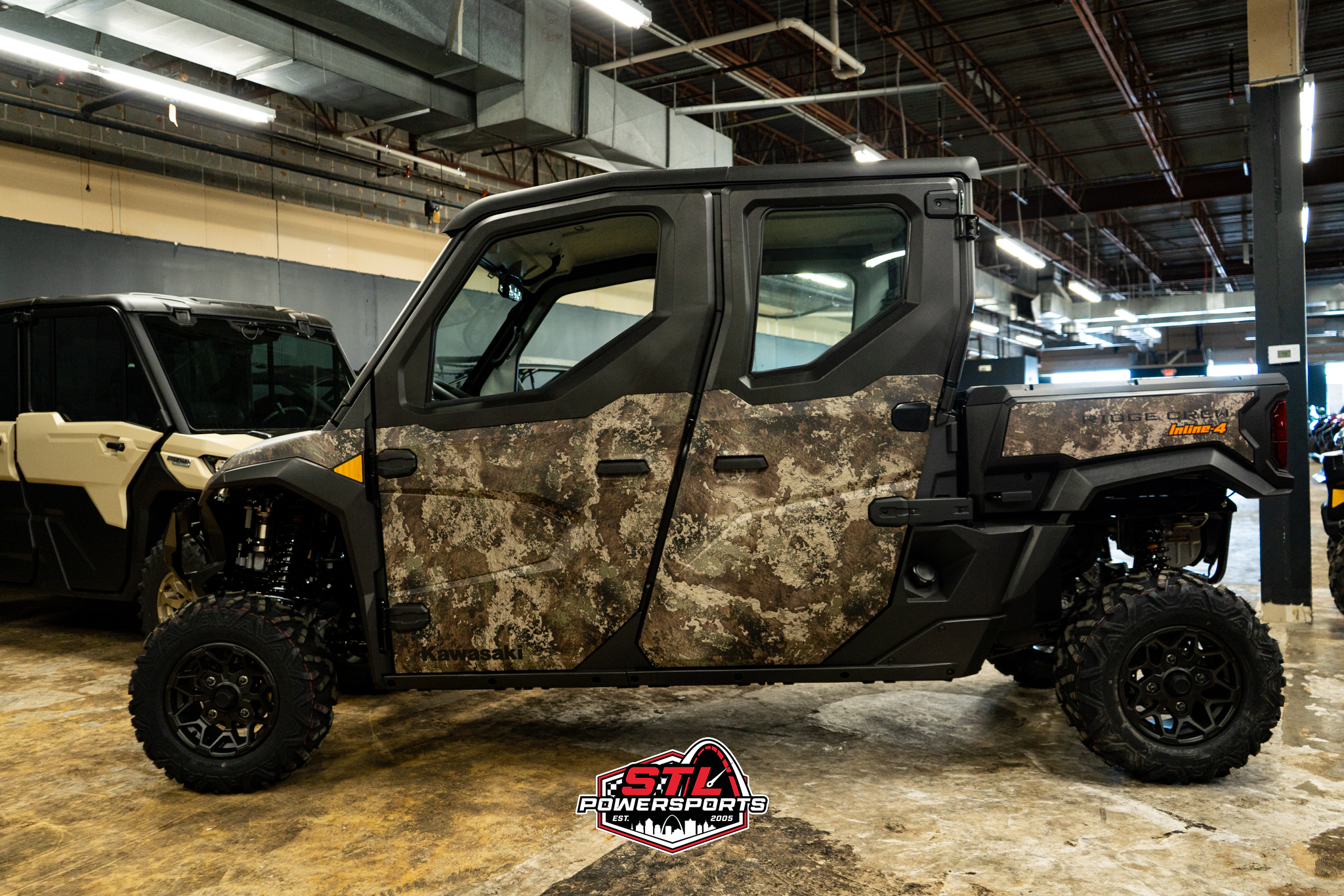 2025 Kawasaki RIDGE® Crew HVAC Camo - Photo 5