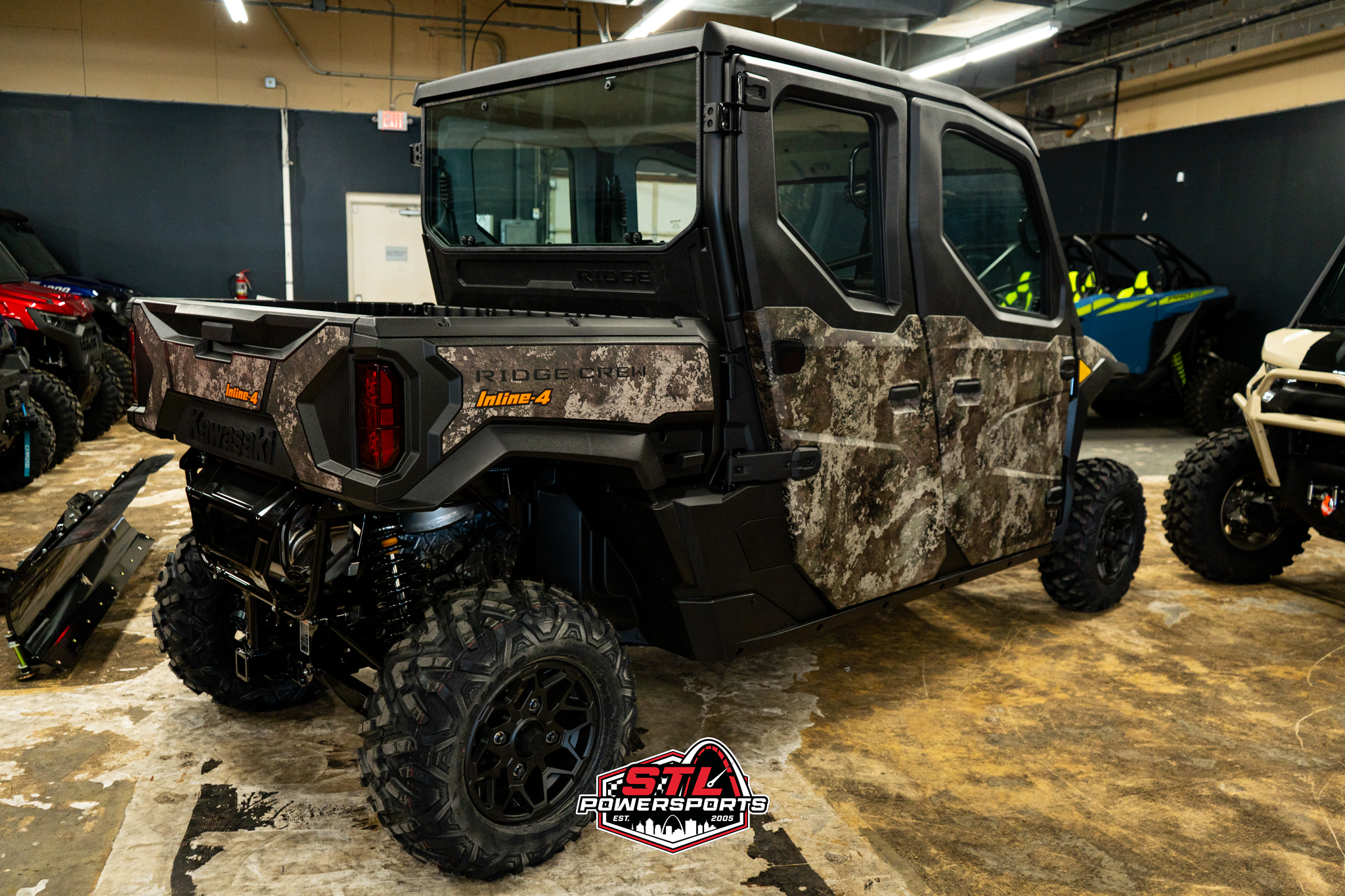 2025 Kawasaki RIDGE® Crew HVAC Camo - Photo 8