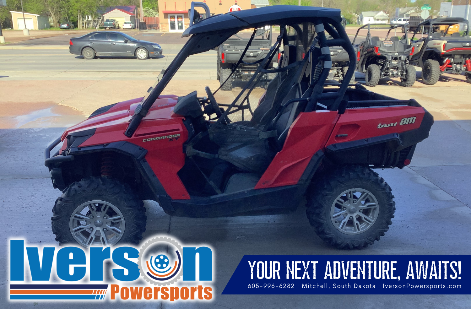 2011 Can-Am commander 1000XT - Photo 2