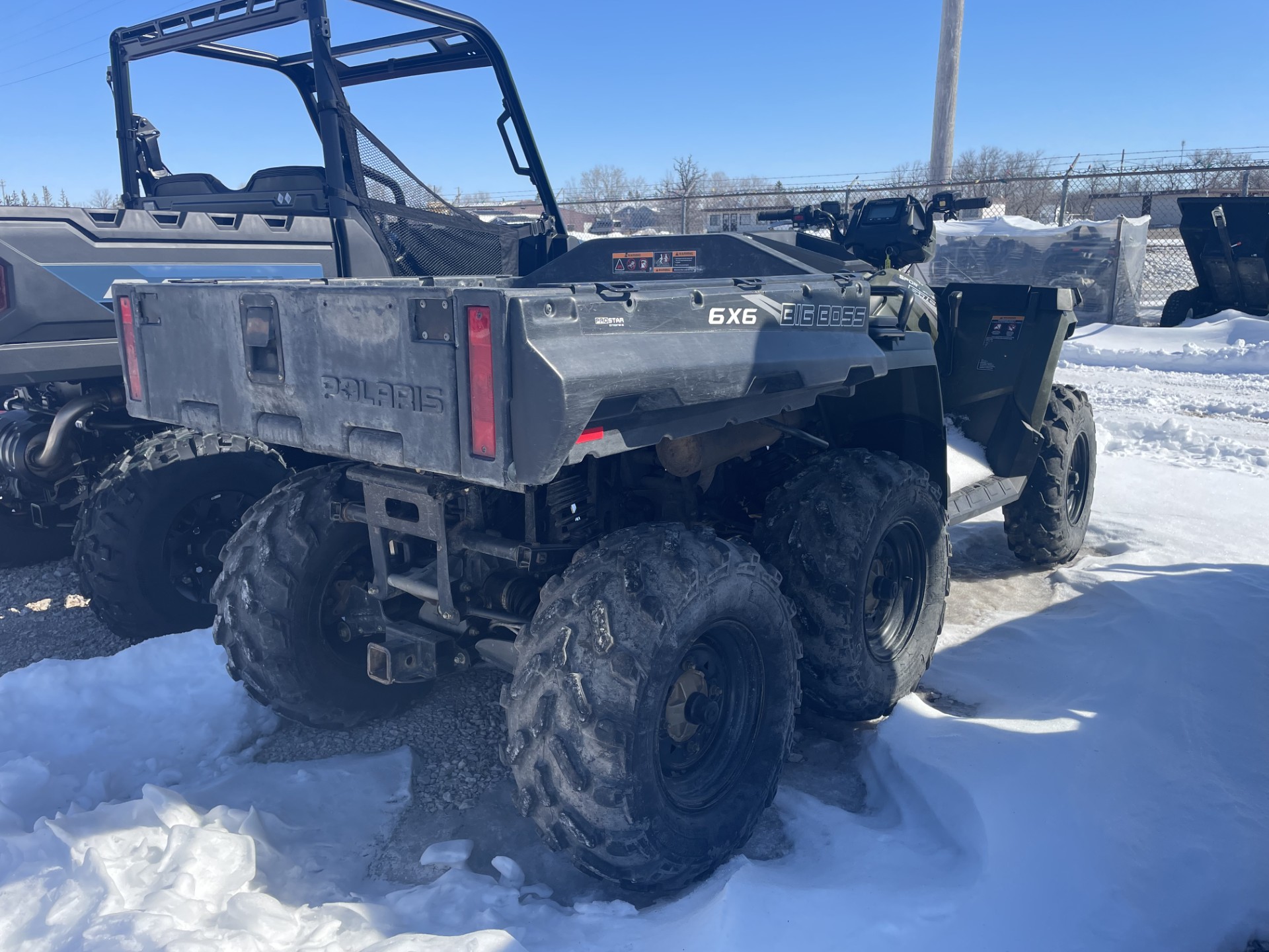 2019 Polaris SPORTSMAN 6X6 BIG BOSS 570 EPS SAGE GREEN - Photo 4