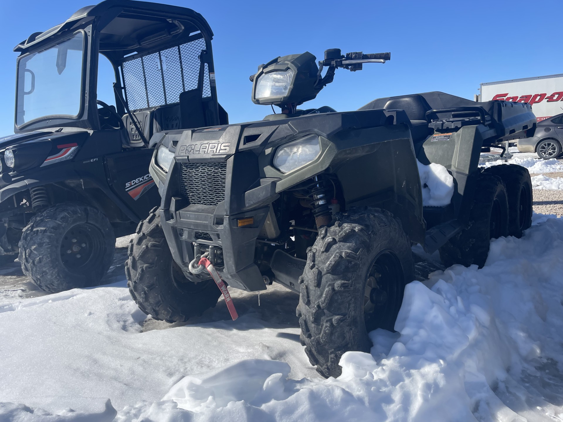 2019 Polaris SPORTSMAN 6X6 BIG BOSS 570 EPS SAGE GREEN - Photo 3
