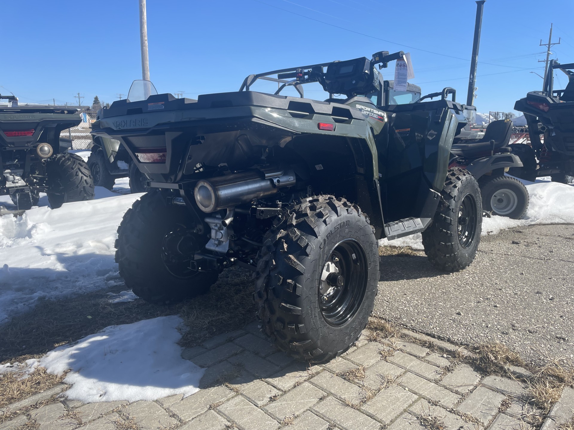 2025 Polaris SPORTSMAN 570 - SAGE GREEN Base - Photo 5