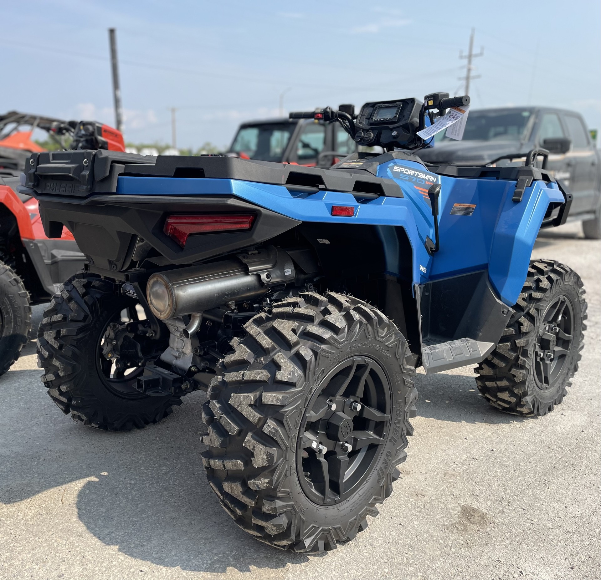 2025 Polaris SPORTSMAN 570 TRAIL - ELECTRIC BLUE Trail - Photo 5