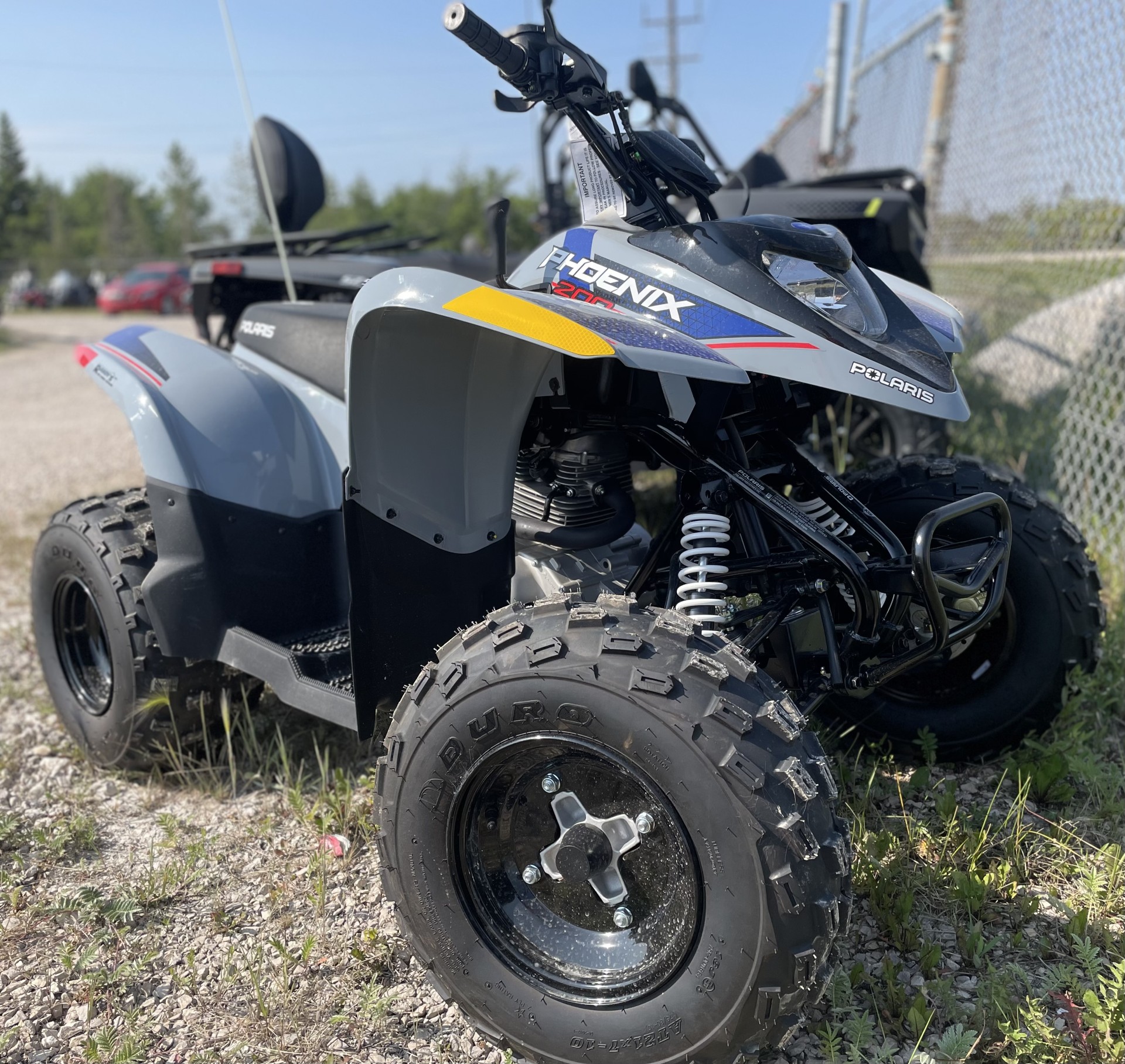 2025 Polaris Phoenix 200-Storm Grey