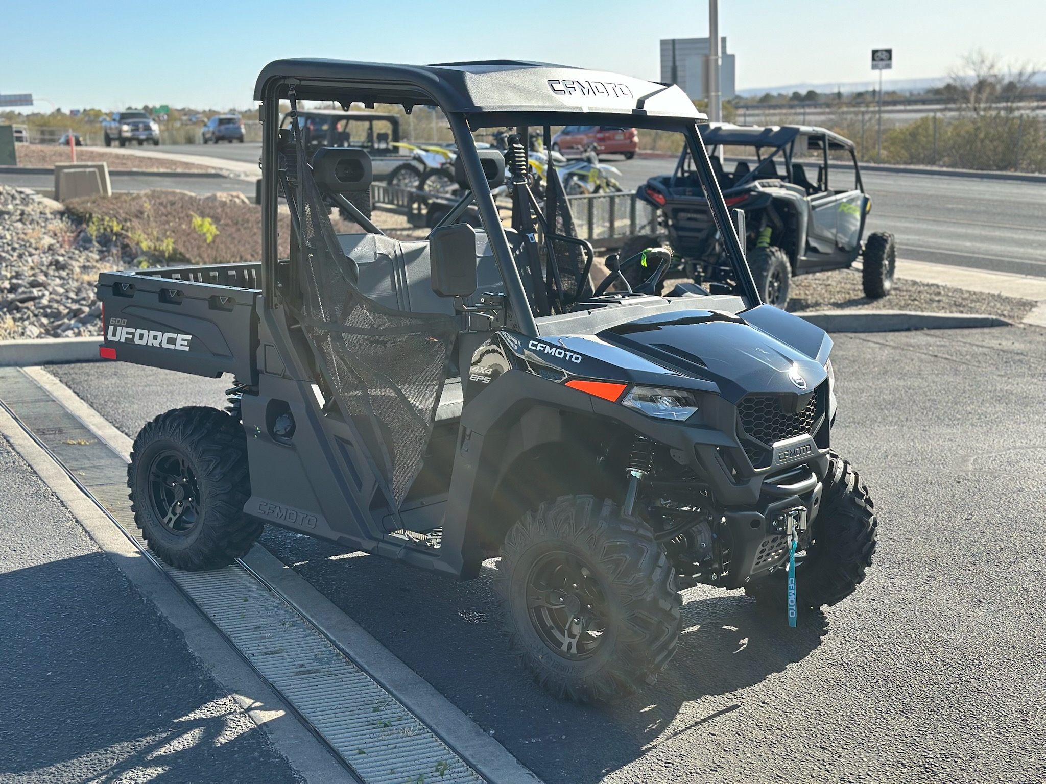 2025 CFMOTO UFORCE 600 NEBULA BLACK - Photo 7