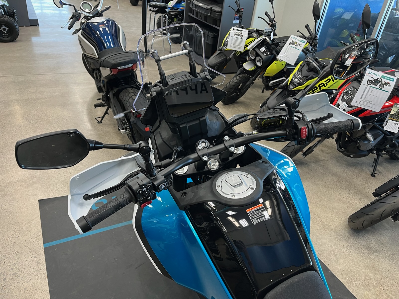 2025 CFMOTO CFMOTO IBEX 450 ZEPHYR BLUE 25 - Photo 5