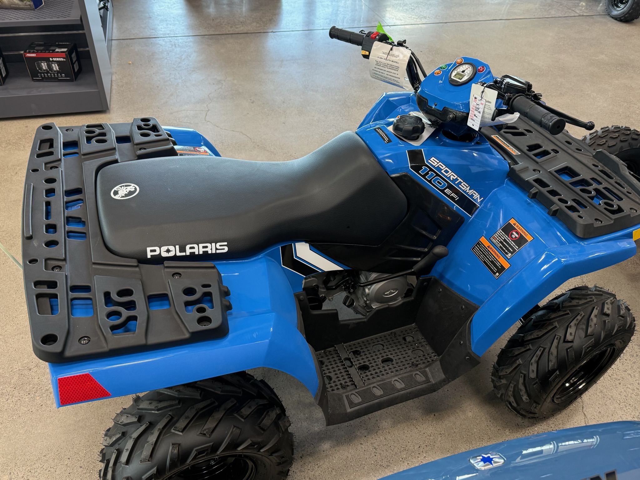 2025 Polaris 2025 POLARIS Sportsman 110 EFI - Velocity Blue (CA - Photo 2