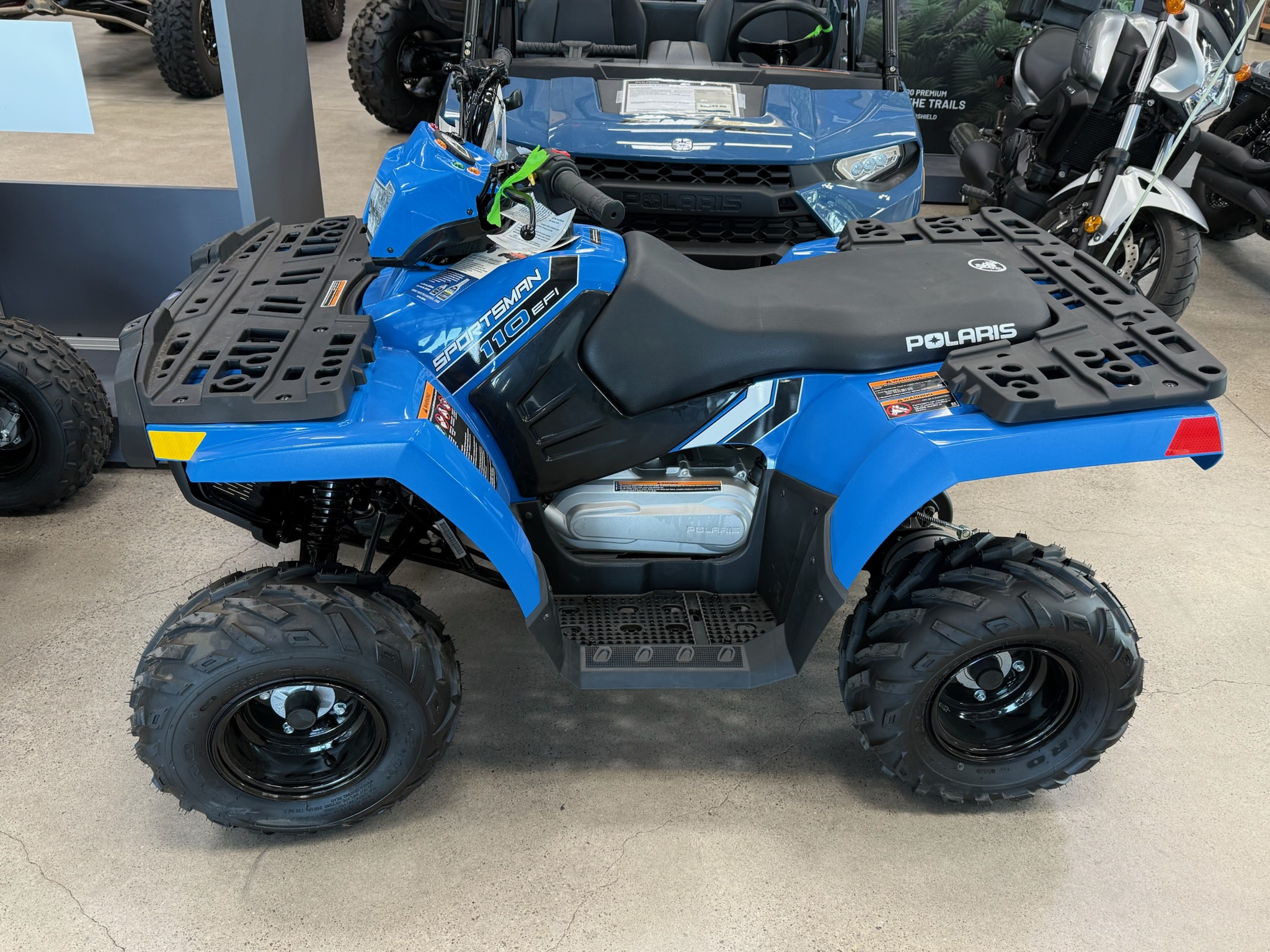 2025 Polaris 2025 POLARIS Sportsman 110 EFI - Velocity Blue (CA - Photo 4