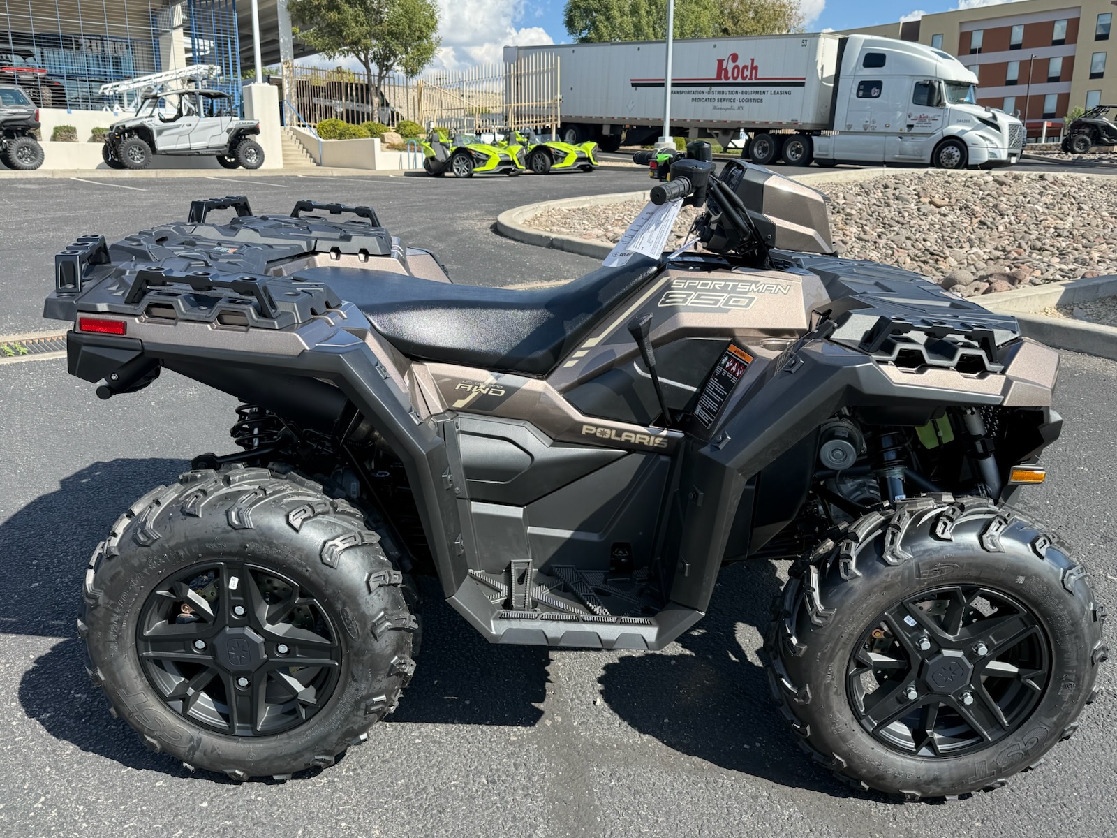2026 Polaris 2026 POLARIS Sportsman 850 Premium Nara Bronze - Photo 5