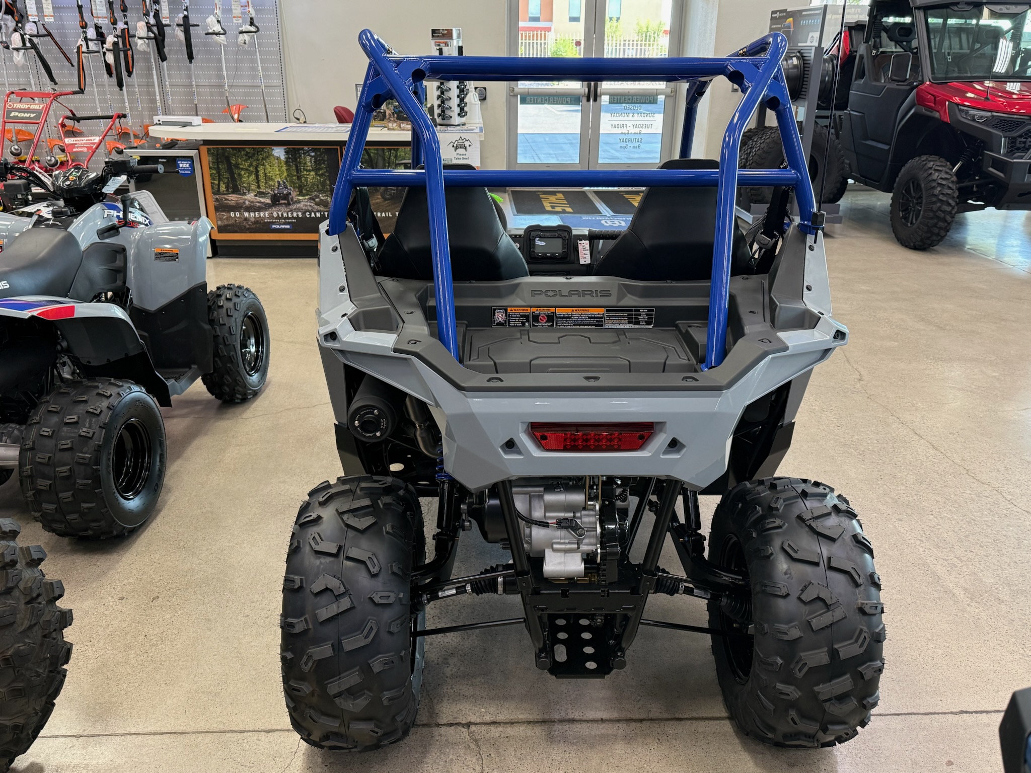 2026 Polaris 2026 POLARIS RZR 200 EFI Storm Gray - Photo 3