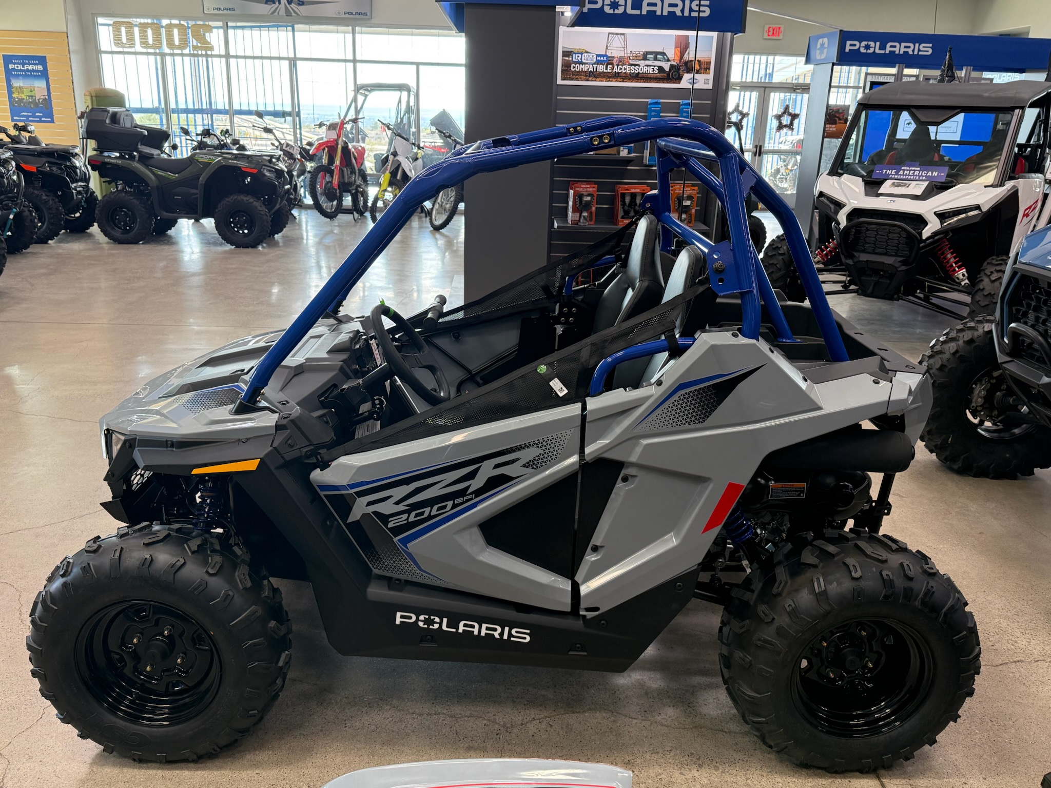 2026 Polaris 2026 POLARIS RZR 200 EFI Storm Gray - Photo 2