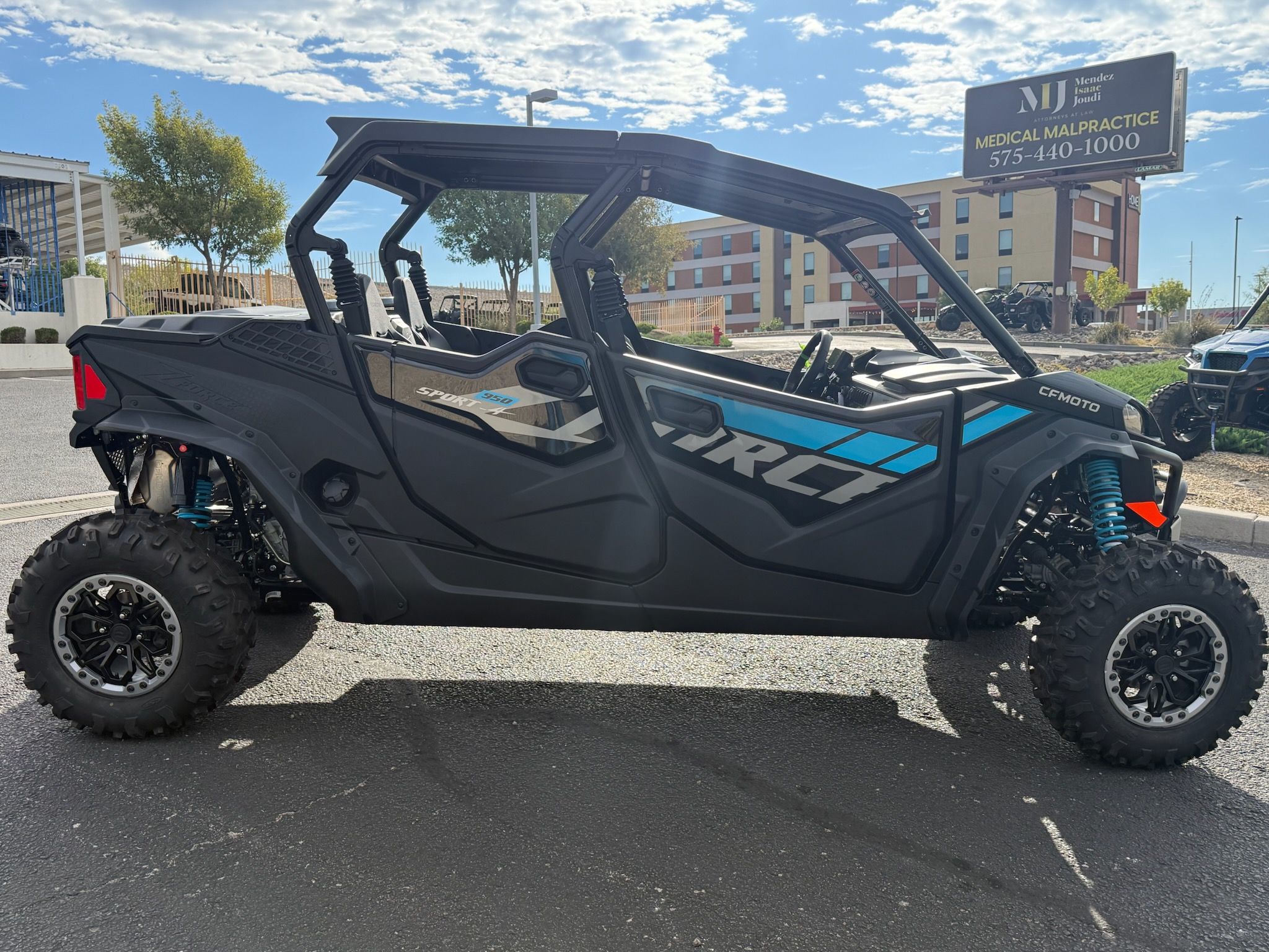 2026 CFMOTO 2026 ZFORCE 950 SPORT 4 NEBULA BLACK - Photo 5