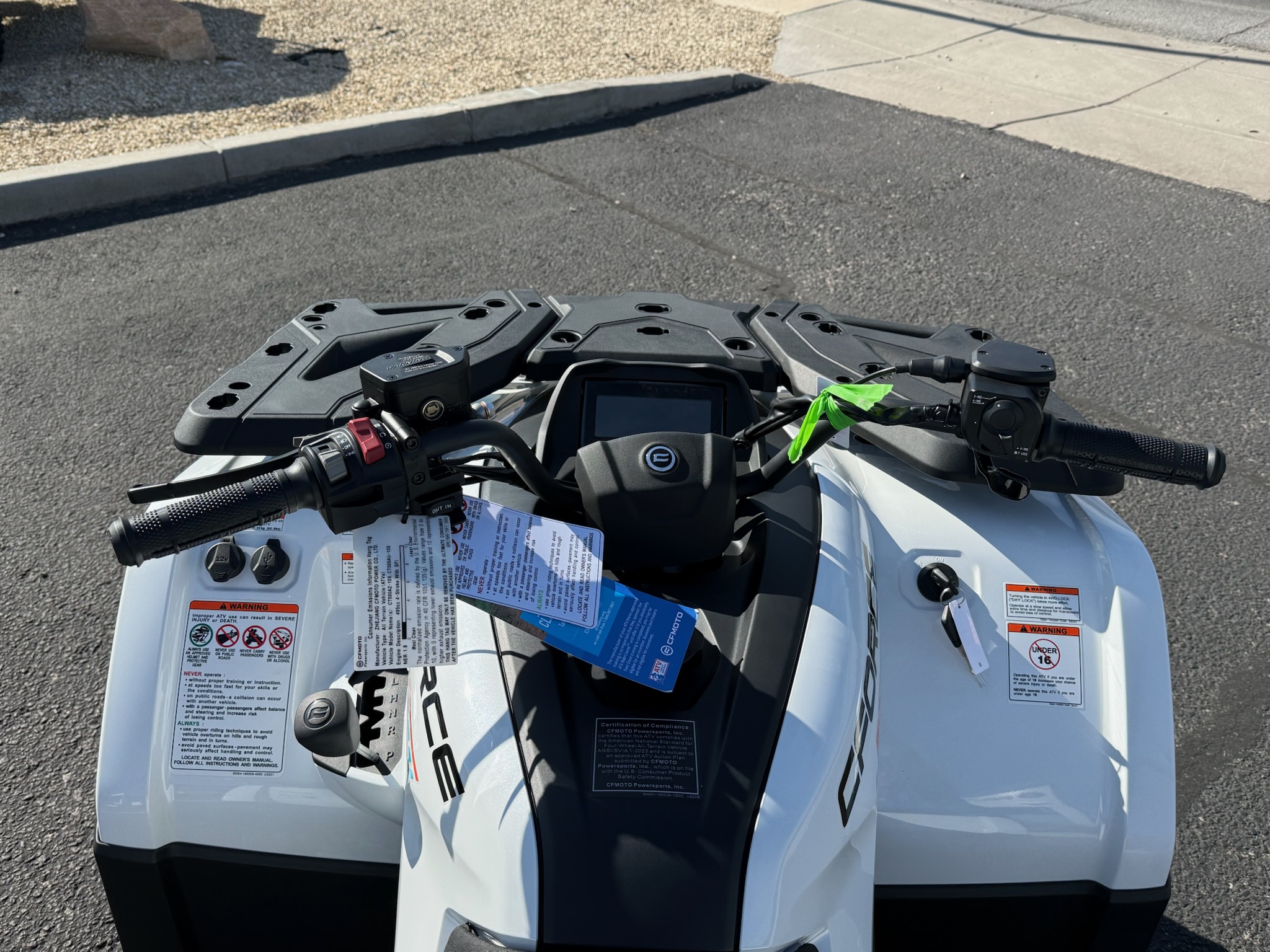 2026 CFMOTO CFORCE 500S PEARL WHITE 2026 - Photo 6
