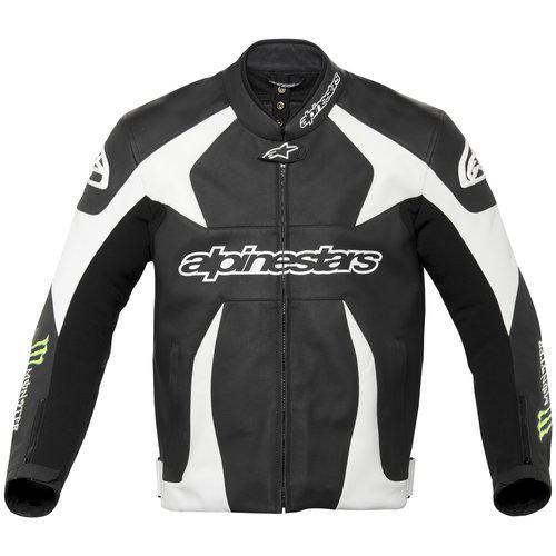 AlpineStars Monster Scream Leather Motorcycle Jacket AlpineStars Monster Scream Leather Motorcycle Jacket