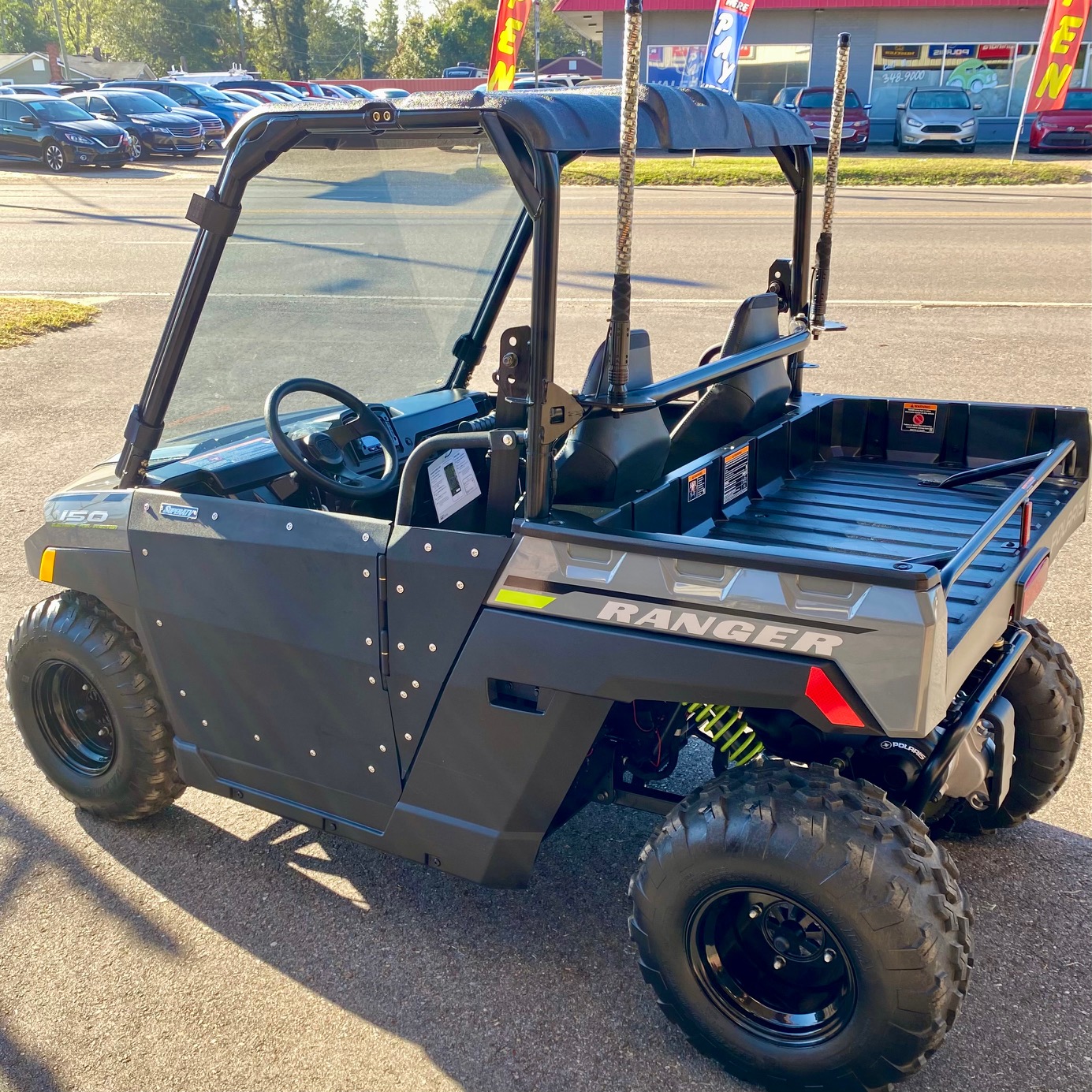 2024 Polaris Ranger® 150 EFI - Avalanche Gray - Photo 3