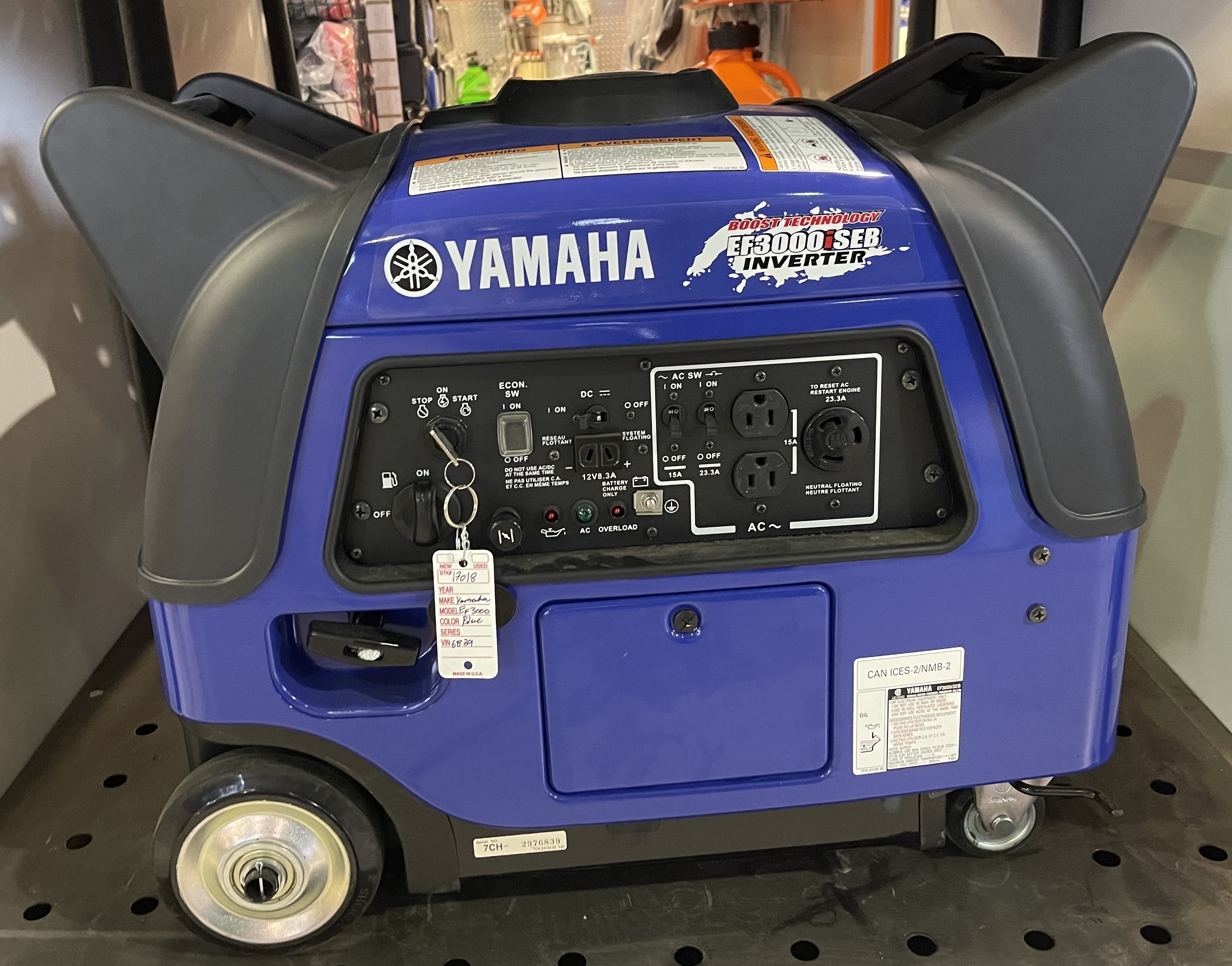 1 Yamaha EF3000ISEB
