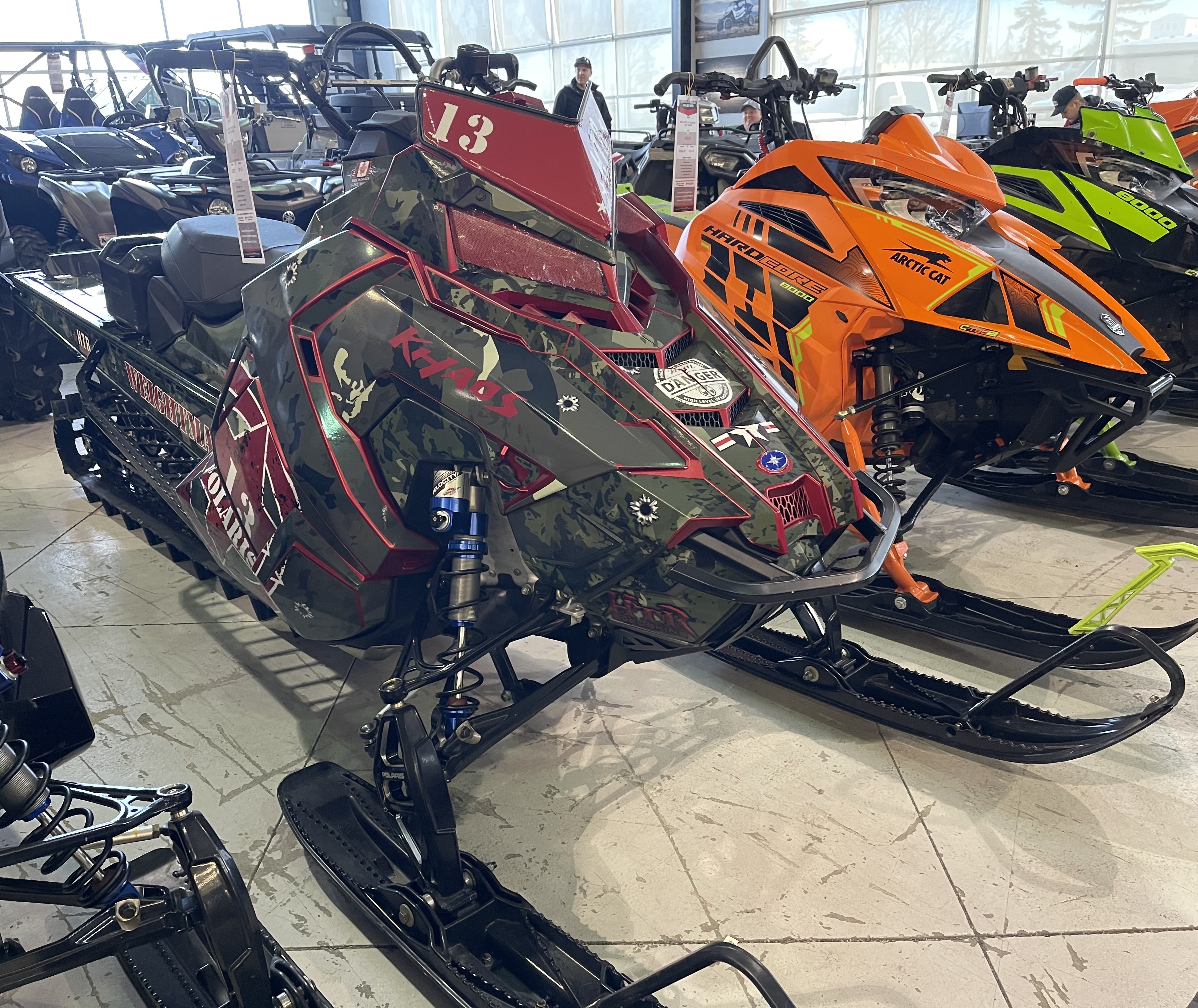 2021 Polaris 850 RMK KHAOS QD2 165 2.75" - Photo 3