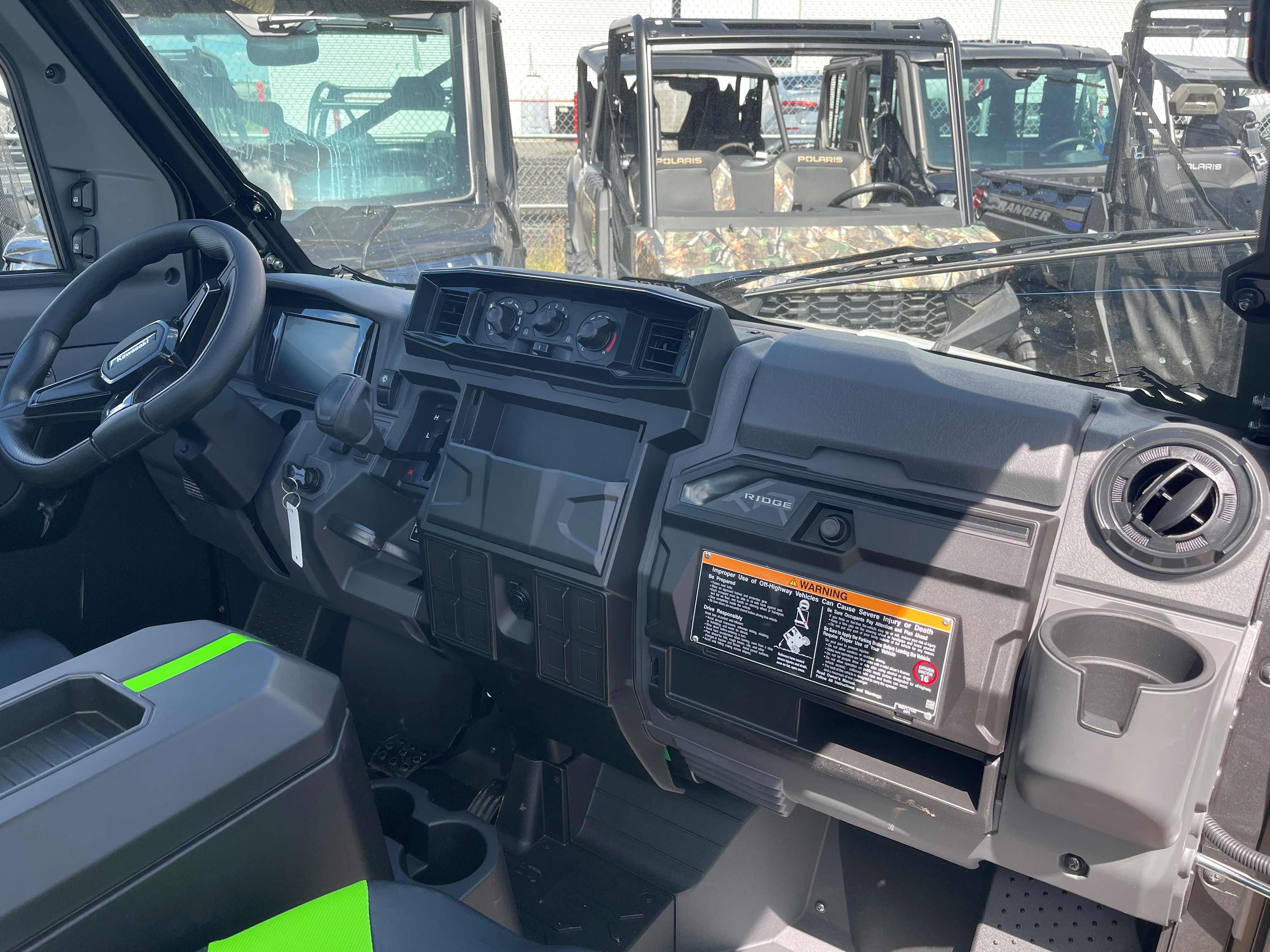 2024 Kawasaki RIDGE XR HVAC - Ice Grey - Photo 11