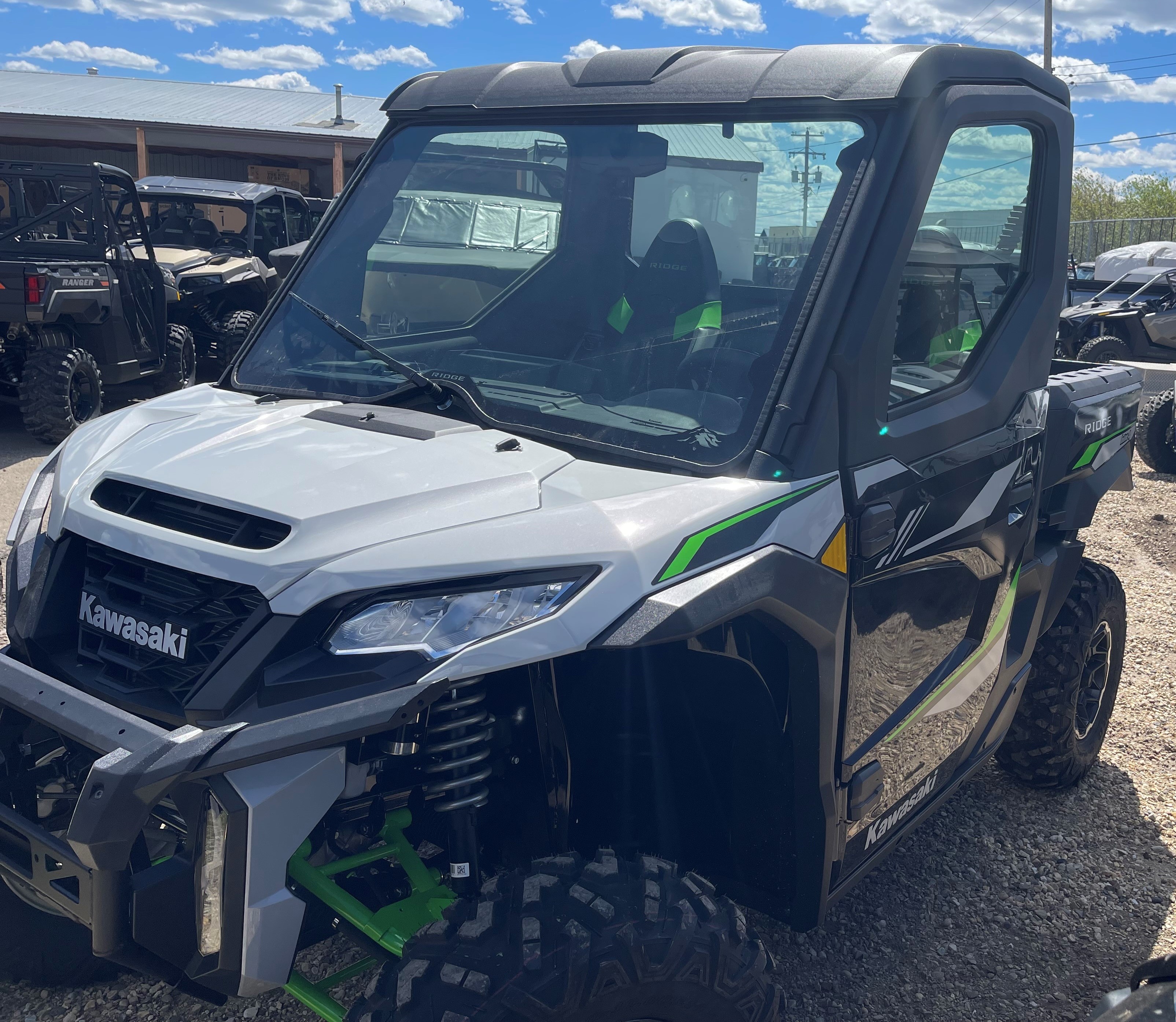 2024 Kawasaki RIDGE XR HVAC - Ice Grey - Photo 5