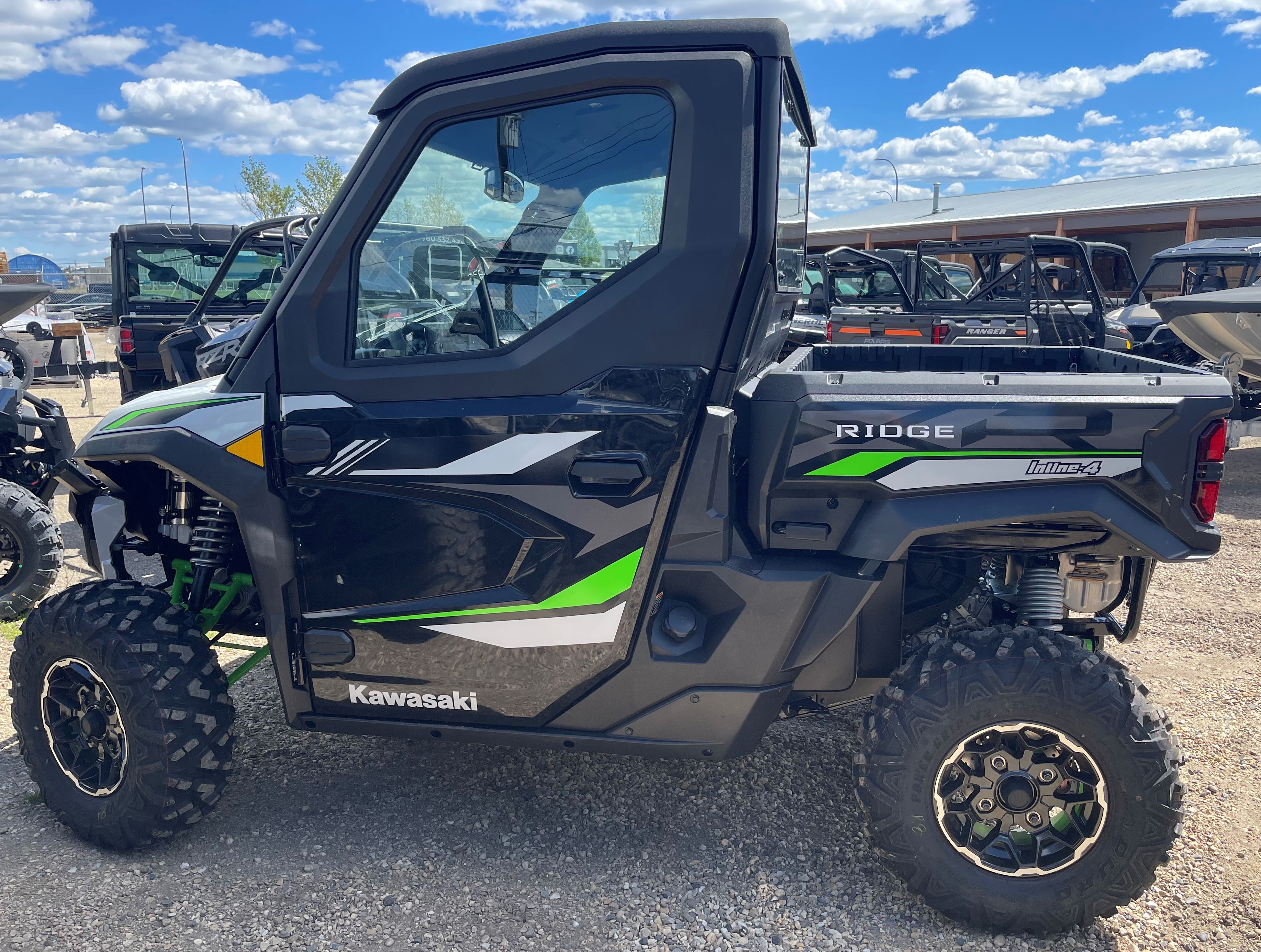 2024 Kawasaki RIDGE XR HVAC - Ice Grey - Photo 3