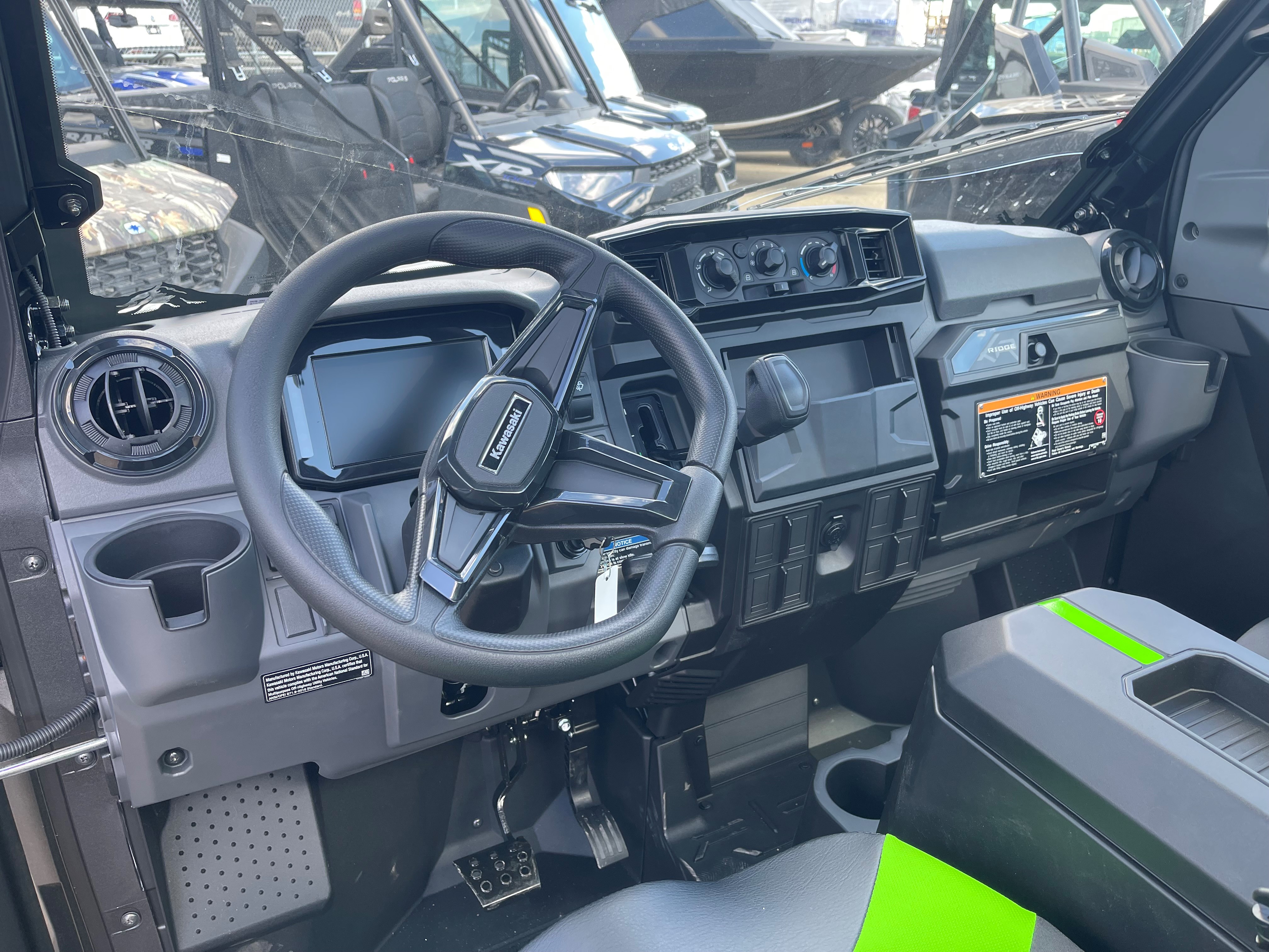 2024 Kawasaki RIDGE XR HVAC - Ice Grey - Photo 10
