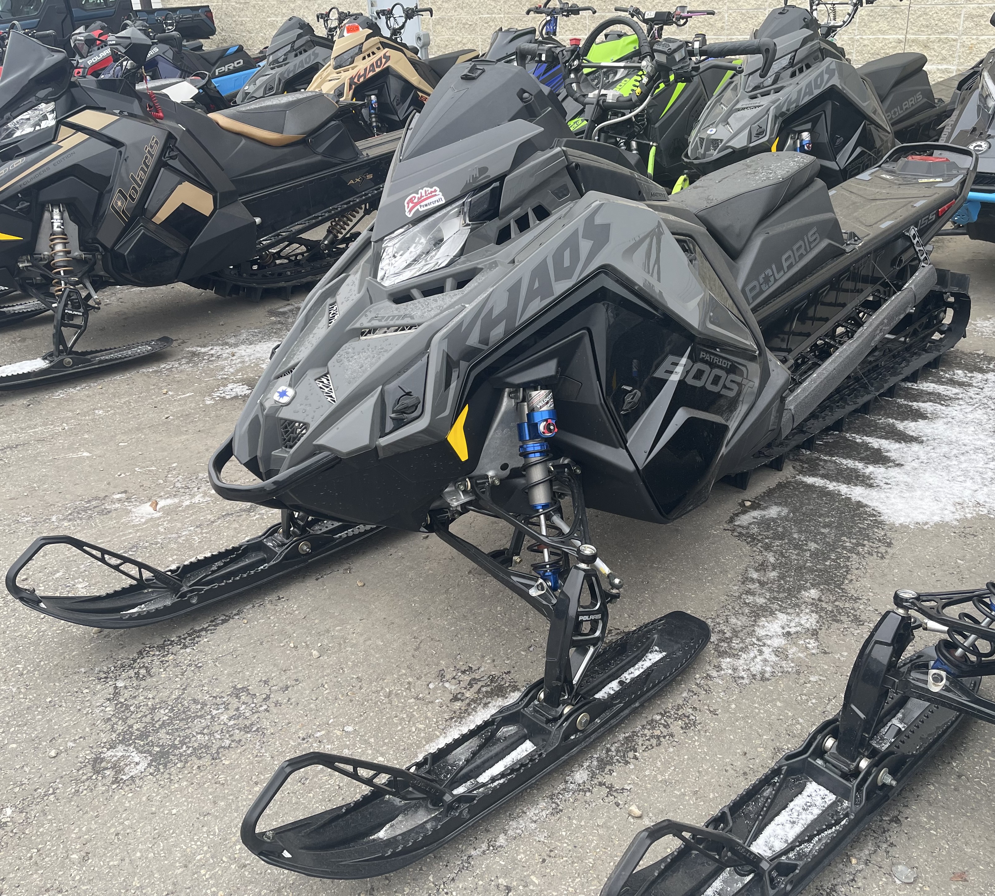 2025 Polaris BOOST RMK KHAOS 155 2.75"