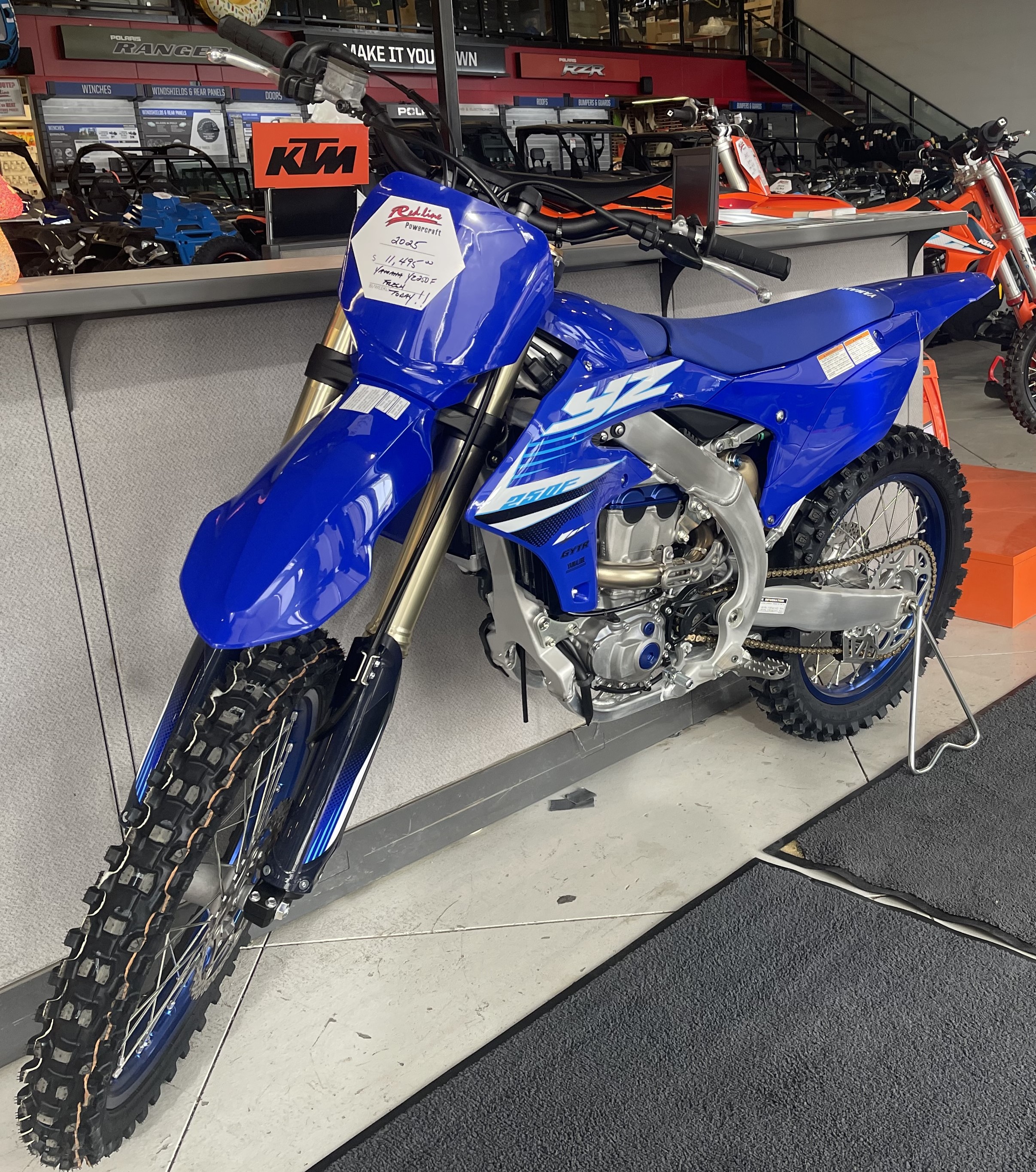 2025 Yamaha YZ250F (DEMO SELL) - Photo 2