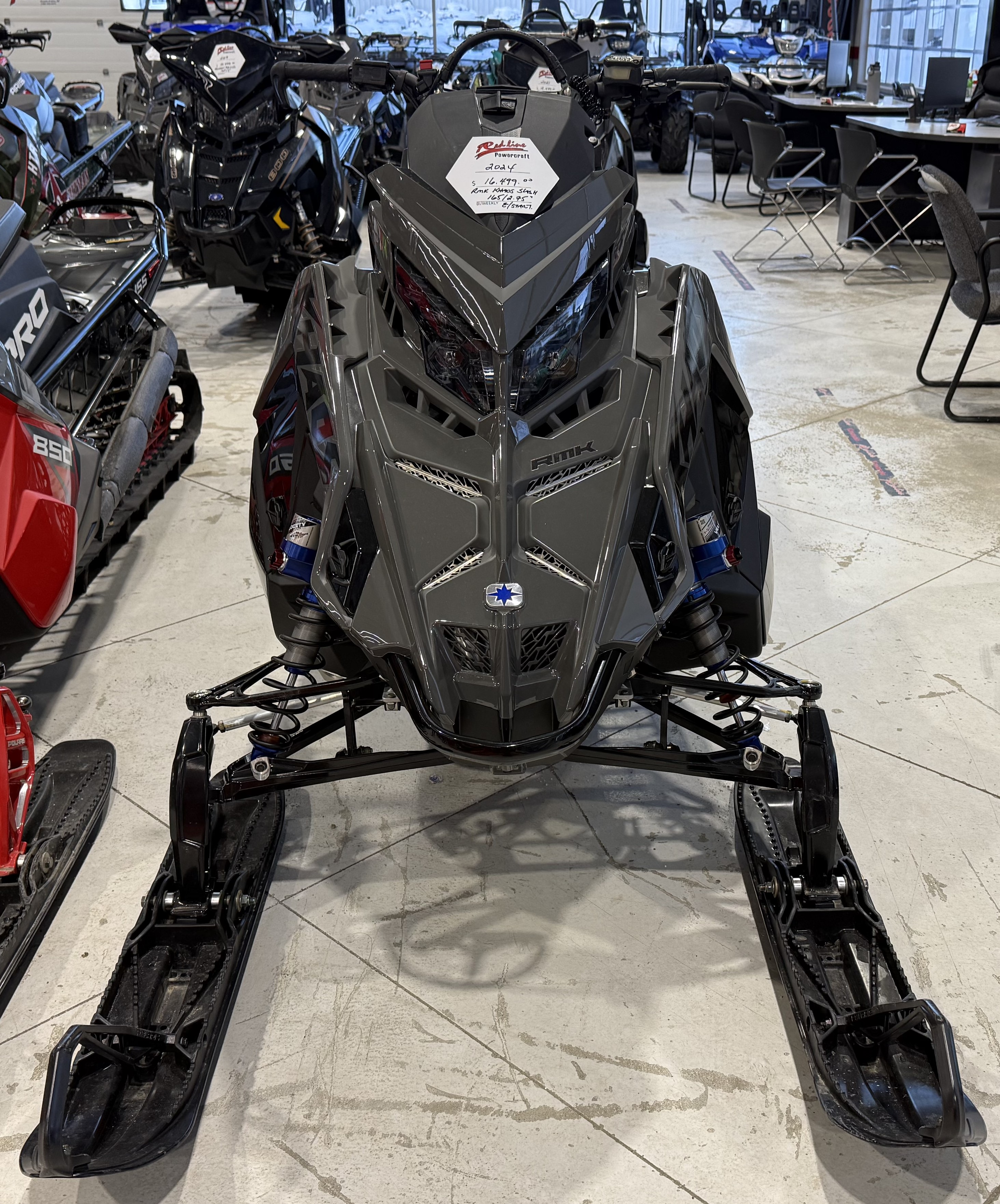 2024 Polaris 850 RMK Khaos Slash 165 2.75" - Photo 3