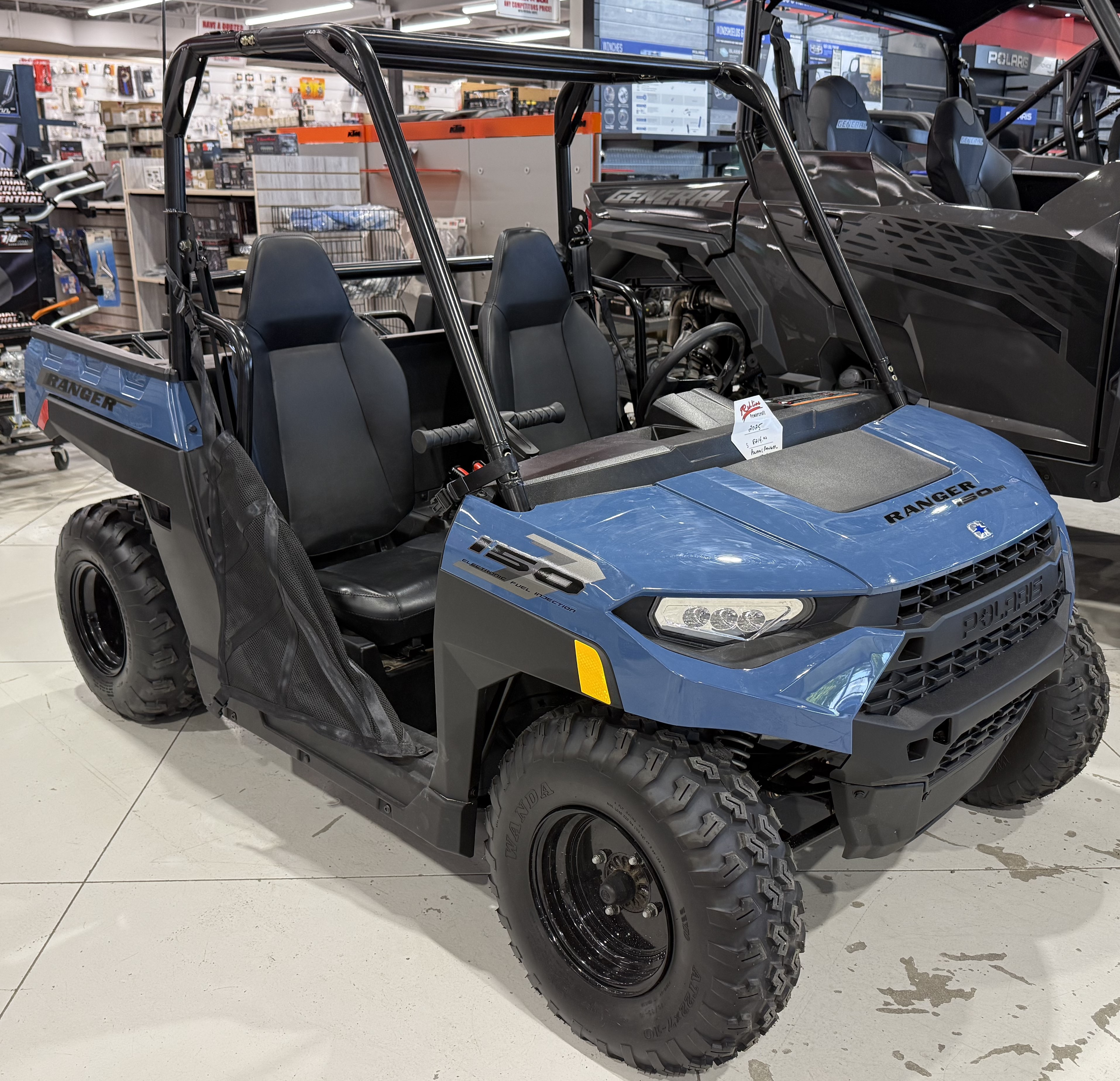 2025 Polaris RANGER 150 EFI - Zenith Blue - Photo 3