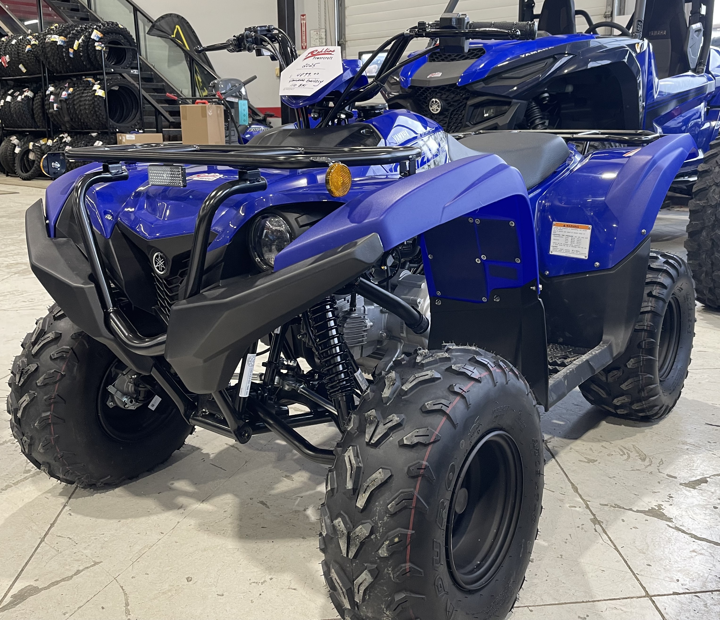 2025 Yamaha Grizzly 110 - Photo 3