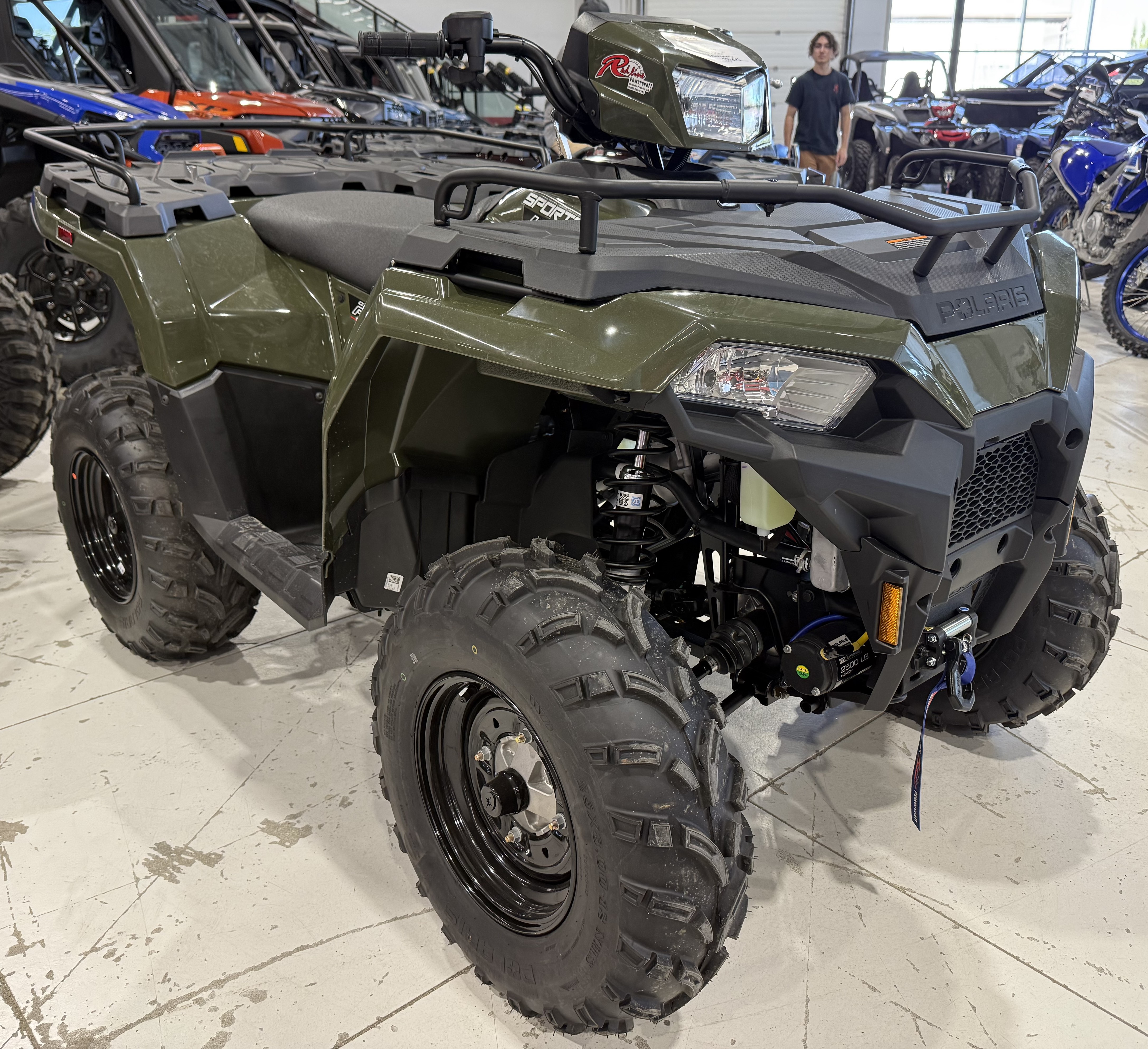 2025 Polaris Sportsman 450 H.O. EPS - Sage Green - Photo 4