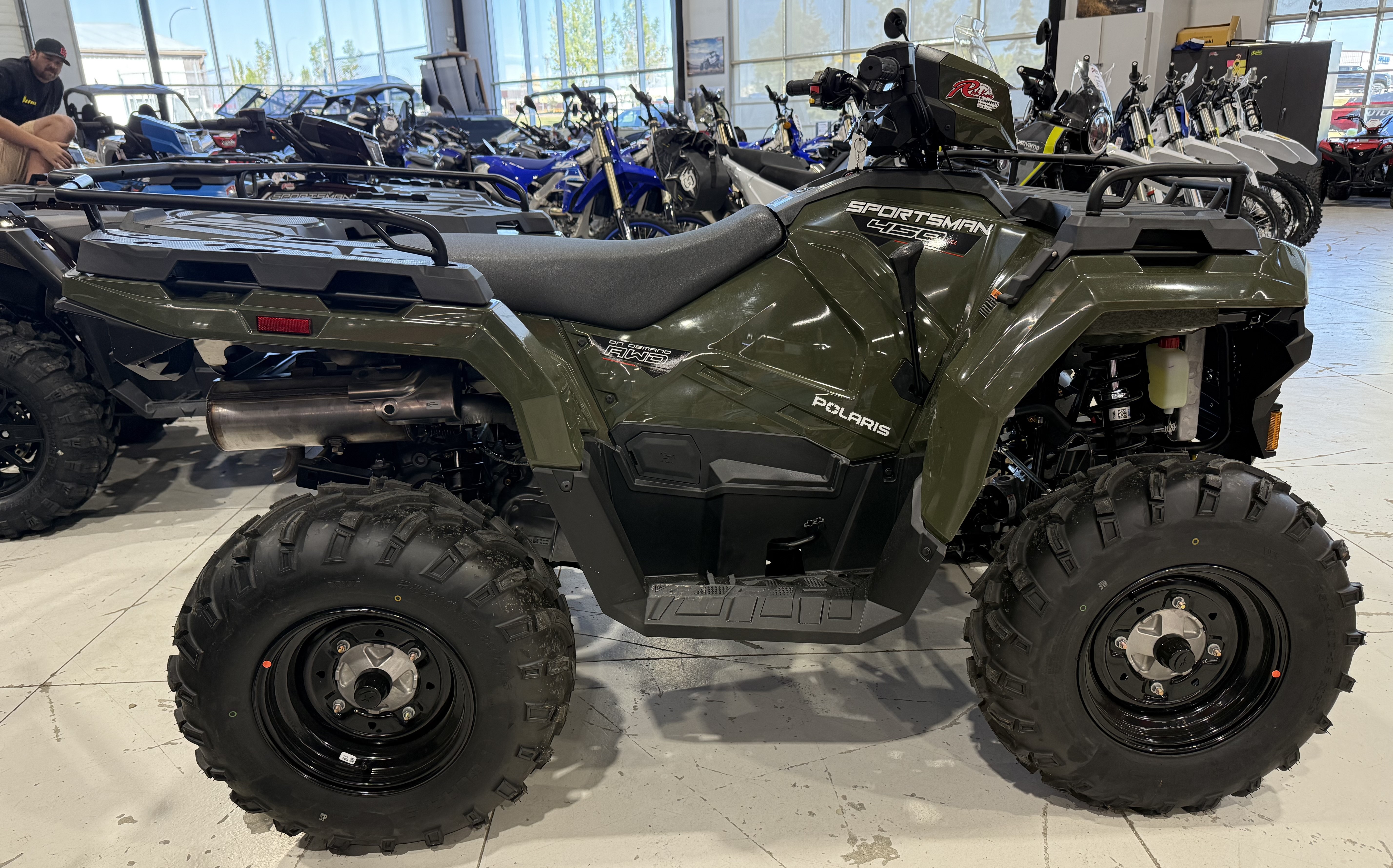 2025 Polaris Sportsman 450 H.O. EPS - Sage Green - Photo 5