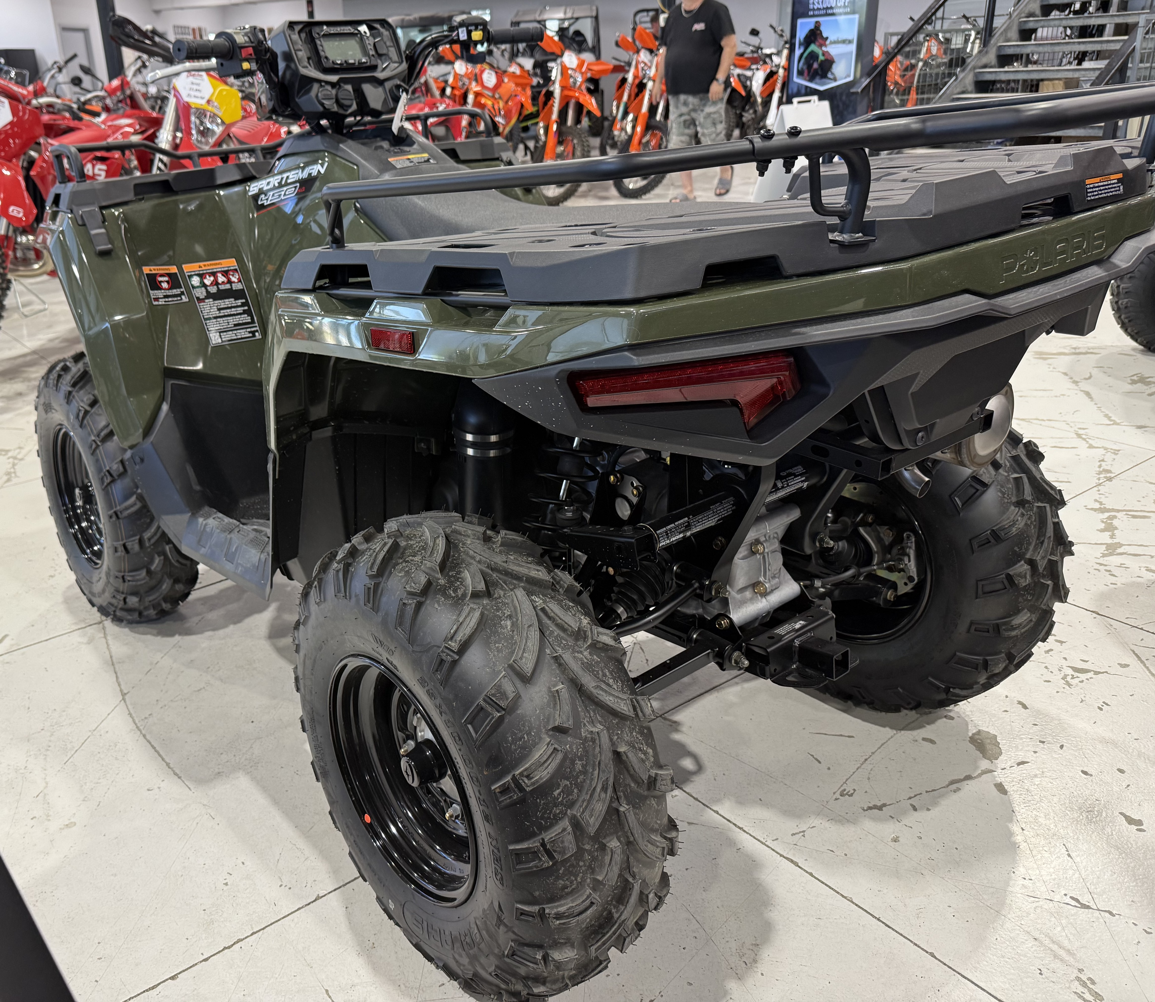 2025 Polaris Sportsman 450 H.O. EPS - Sage Green - Photo 8